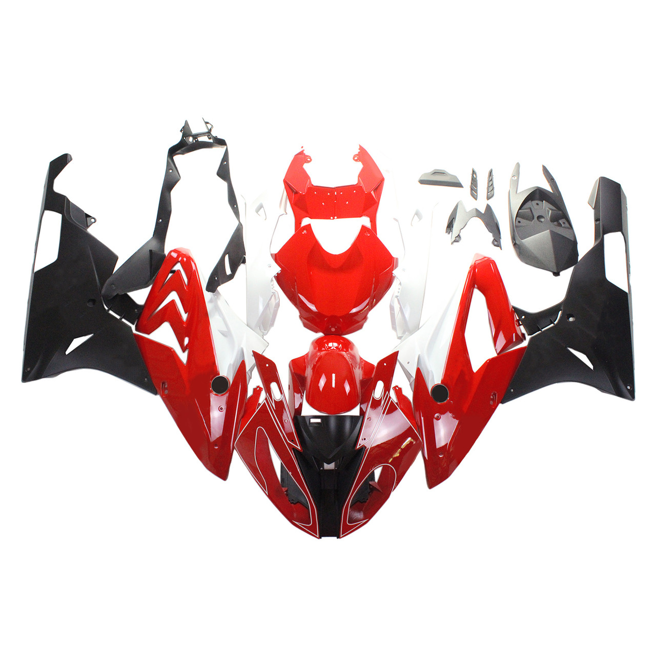 Amotopart BMW S1000RR 2015-2016 Fairing Kit Shell Fairing Kit Red