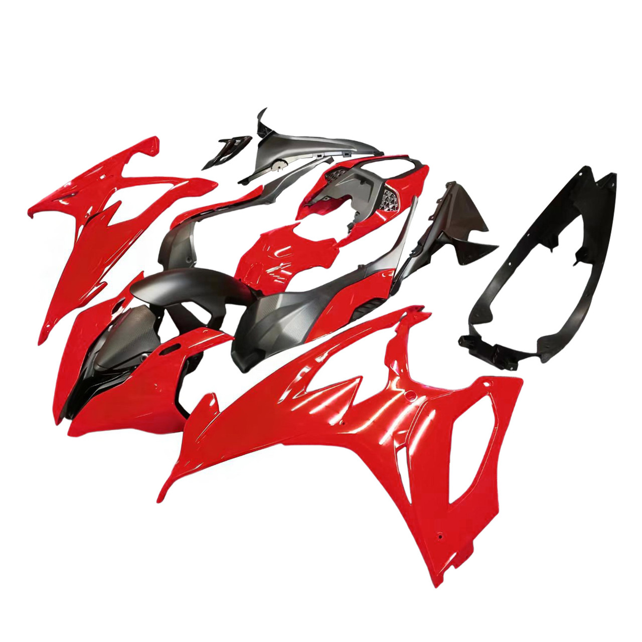 Amotopart BMW S1000RR M1000RR 2019-2022 Fairing Kit Shell Fairing Kit Red