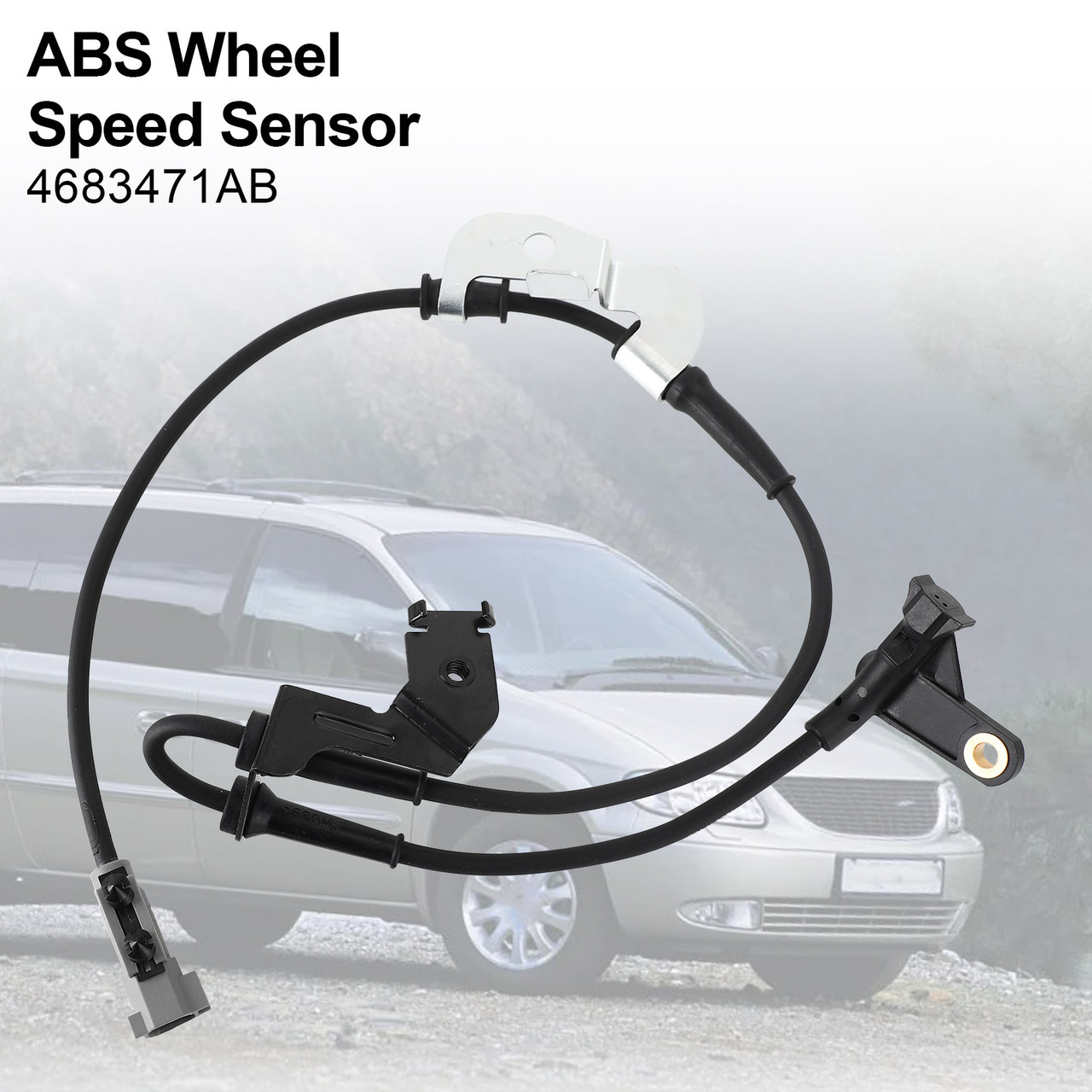 ABS Wheel Speed Sensor Rear Right 4683470AB Fit For Chrysler Voyager MK IV III 99-08