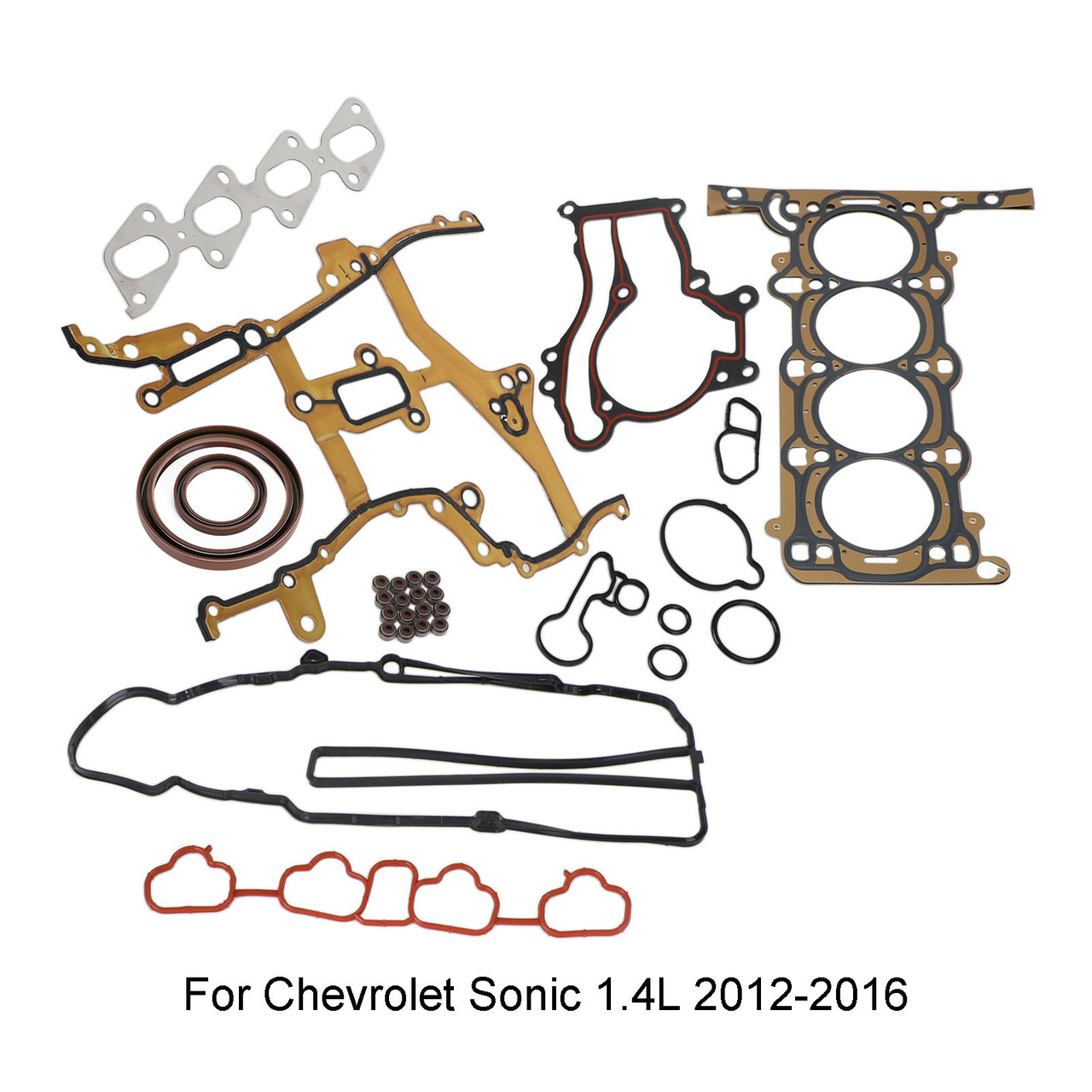 HS54898 Engine Head Gasket Set Fit for Chevrolet Sonic 1.4L 12-16 Cruze 11-15 Trax 15-16 Buick Encore 13-16