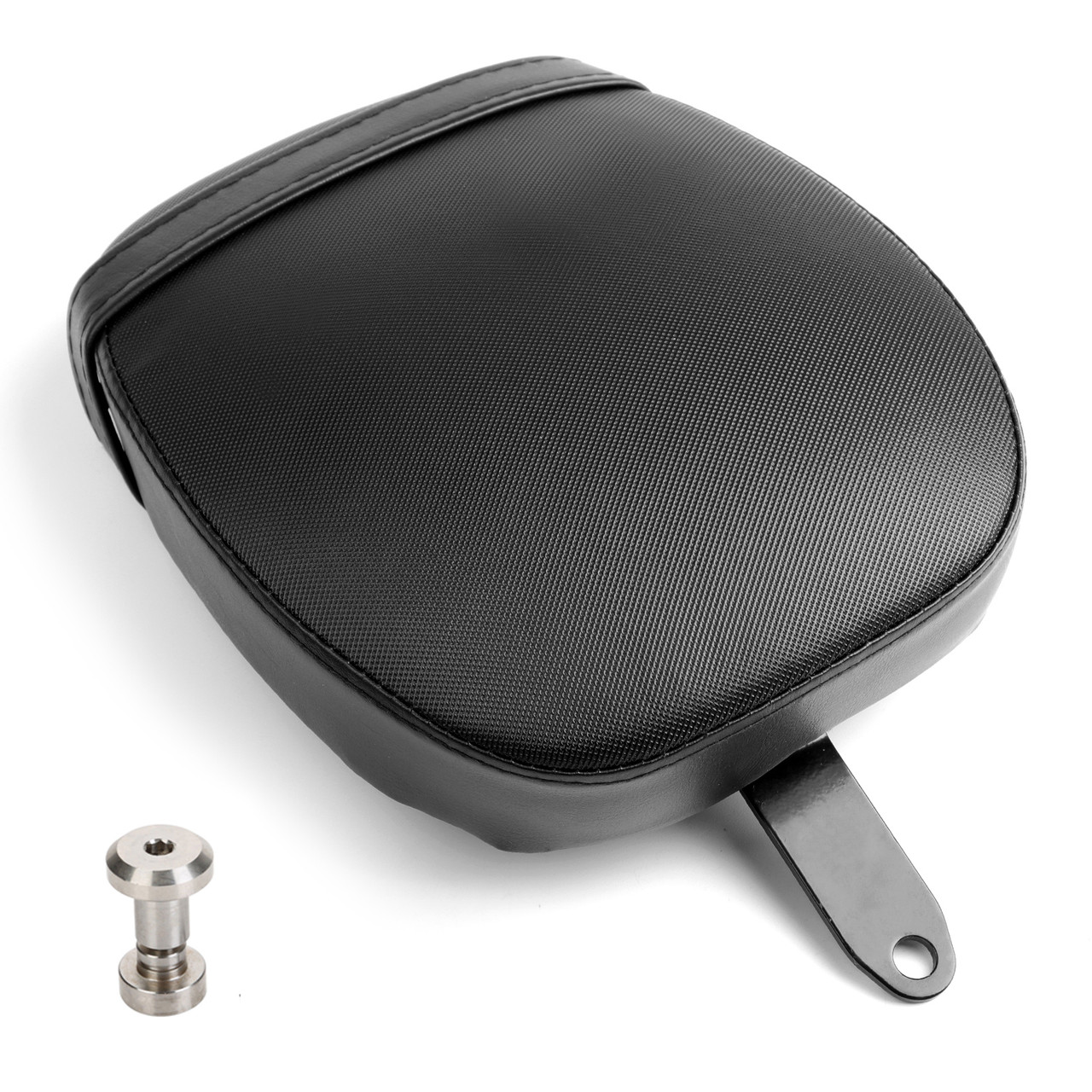 Cushion Rear Seat Passenger Pillion Pad Fit for Harley Sportster '48 XL 1200X 10-16 72 XL 1200V 12-16 XL883 XL1200 Black