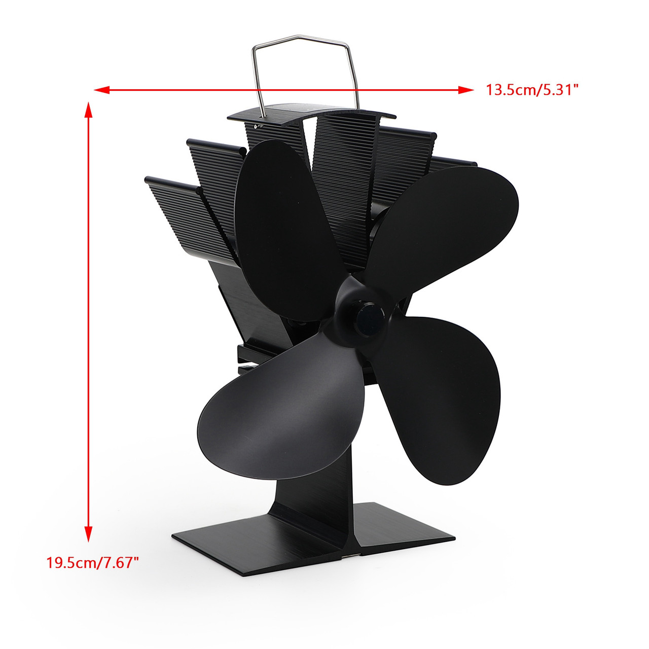 Heat Powered fan Fireplace Fan for Wood Burning Stove