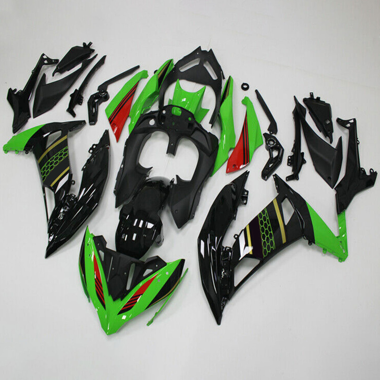 Fairing Set Bodywork ABS fit For Kawasaki Ninja 650 ER-6F EX650 2017-2019 002#