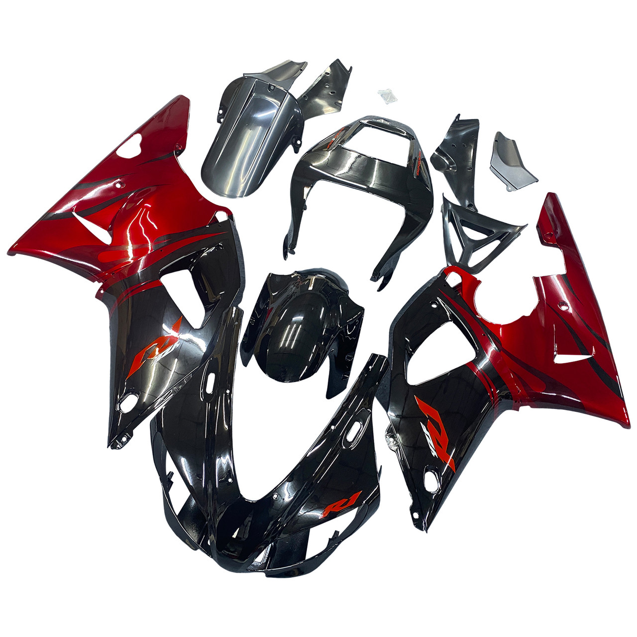 Fairing Kit For Yamaha YZF R1 1998-1999 Bodywork Black