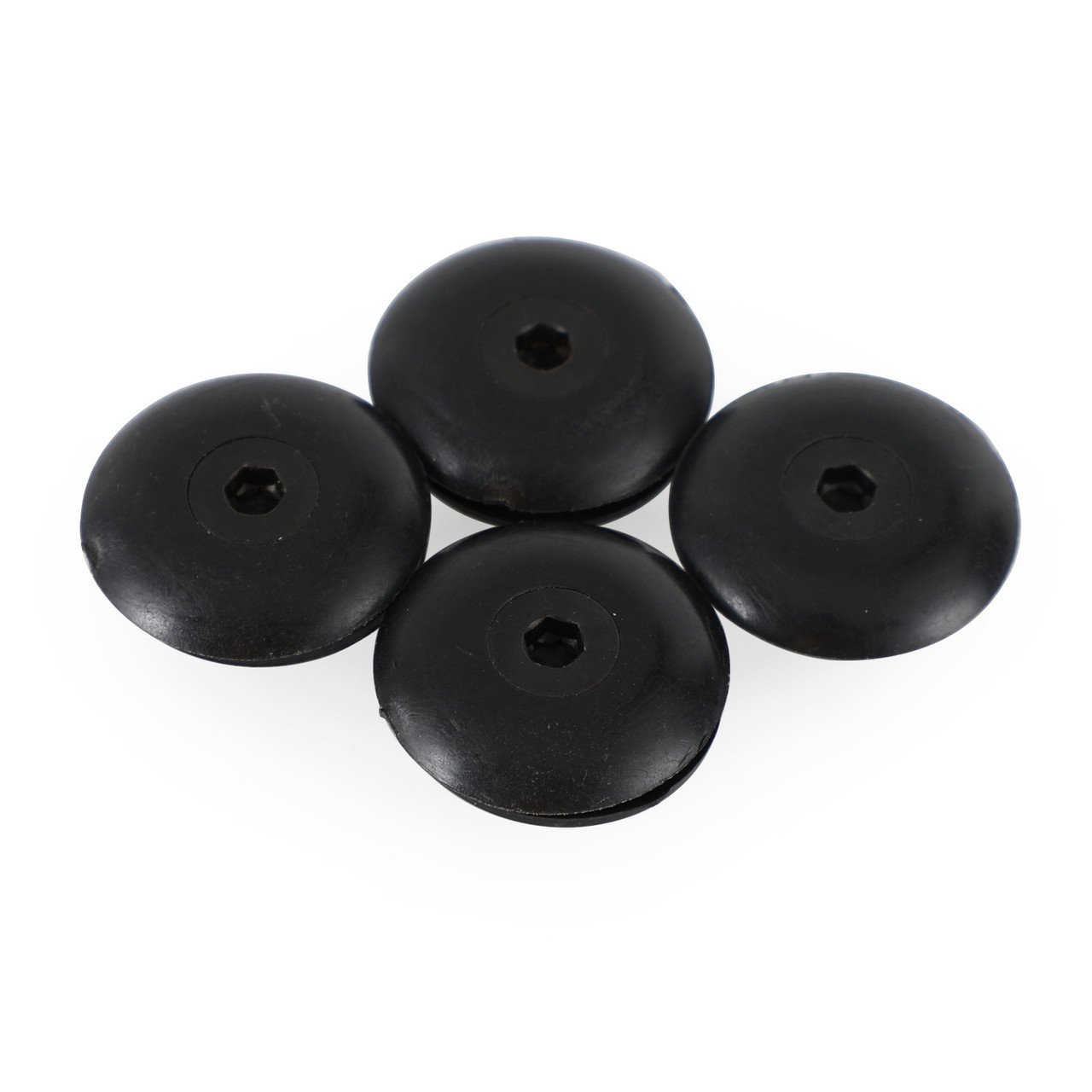 GEN2 Black 21mm Wheel Nut Bolt Covers For Ford Transit Custom (2012-2020) – Set