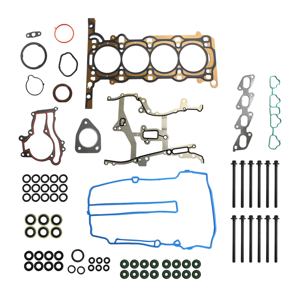 Head Gasket Bolts Set Fit for Buick Encore 1364Cc 83Cid L4 Dohc Turbocharged 13-16