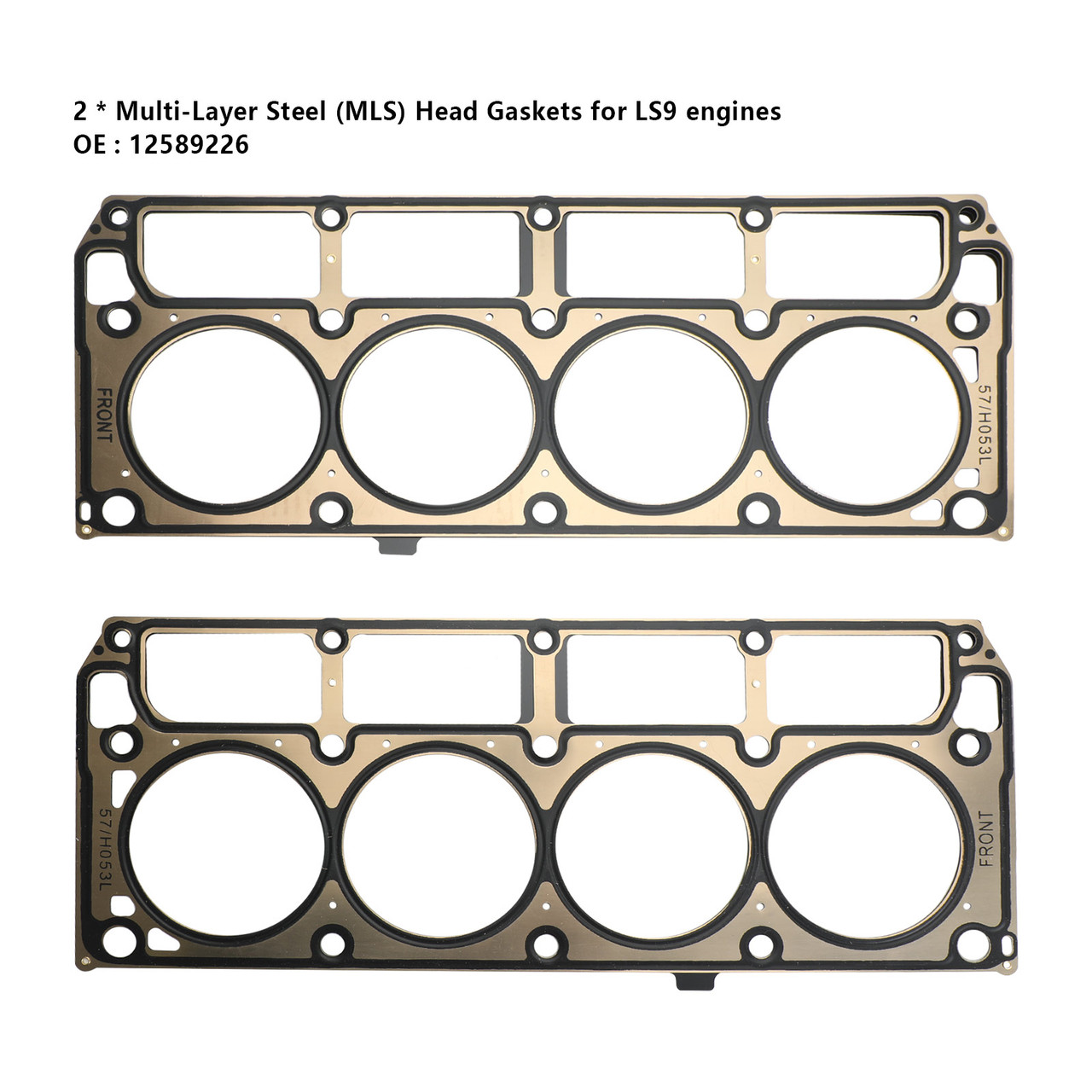 LS Gasket Set Kit &LS9 Head Gaskets Fit for GM Chevrolet LS1/LS6/LQ4/LQ9/4.8/5.3/5.7