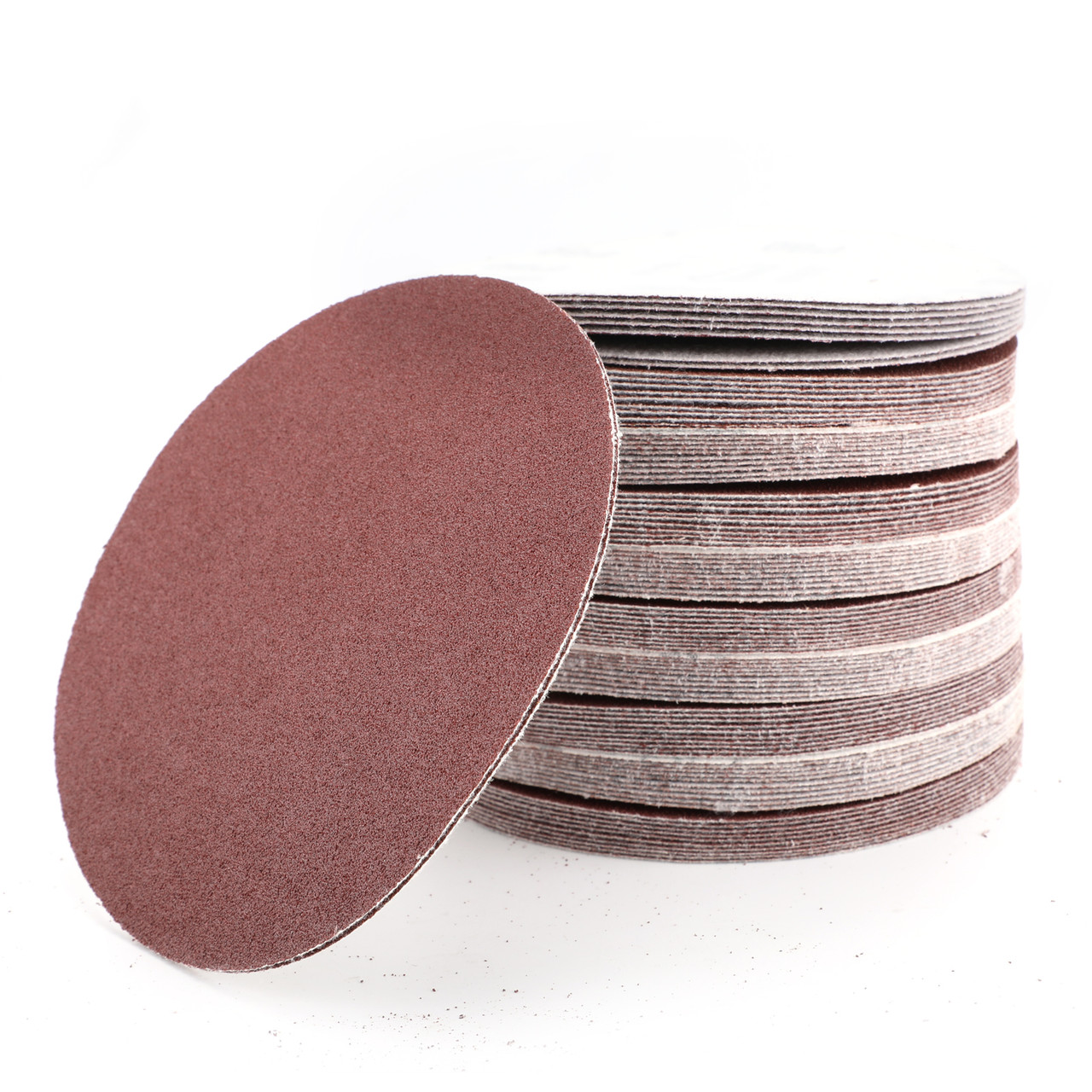 100PCS 6Inch DA Hook & Loop Sandpaper Sanding Discs Sand Sheet Grit 40-2000