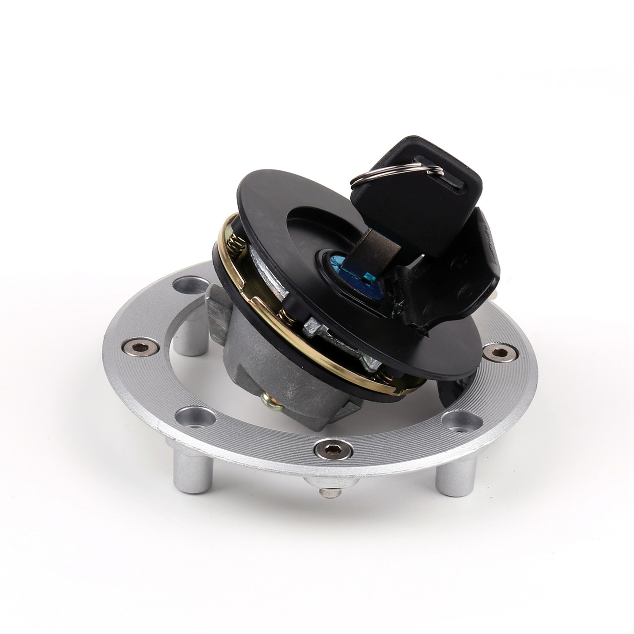 Ignition Switch Lock Fuel Gas Cap Key Set Fit for Suzuki SV650 99-02 GSXR600 01-03 GSX1400 02-07 V-Storm 02-12