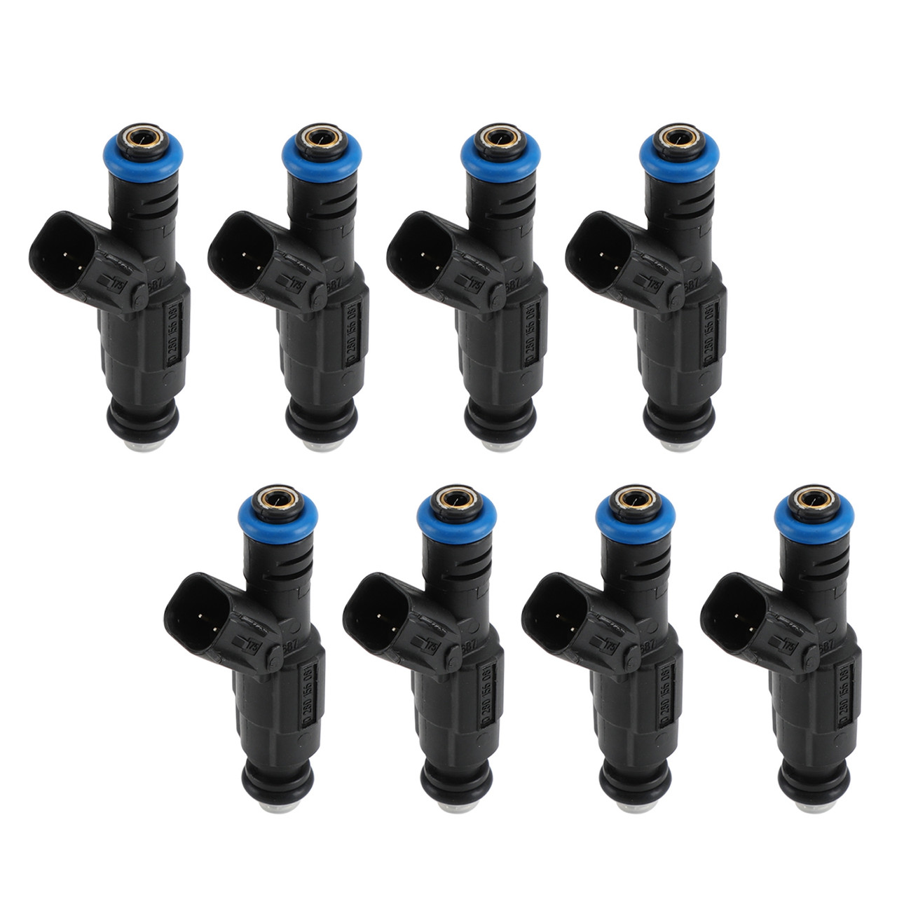 8pc Fuel Injectors Fit for Mercruiser MPI 262/V6 Mag MPI 350/V8 02-09 Horizon 377/V8 02-04