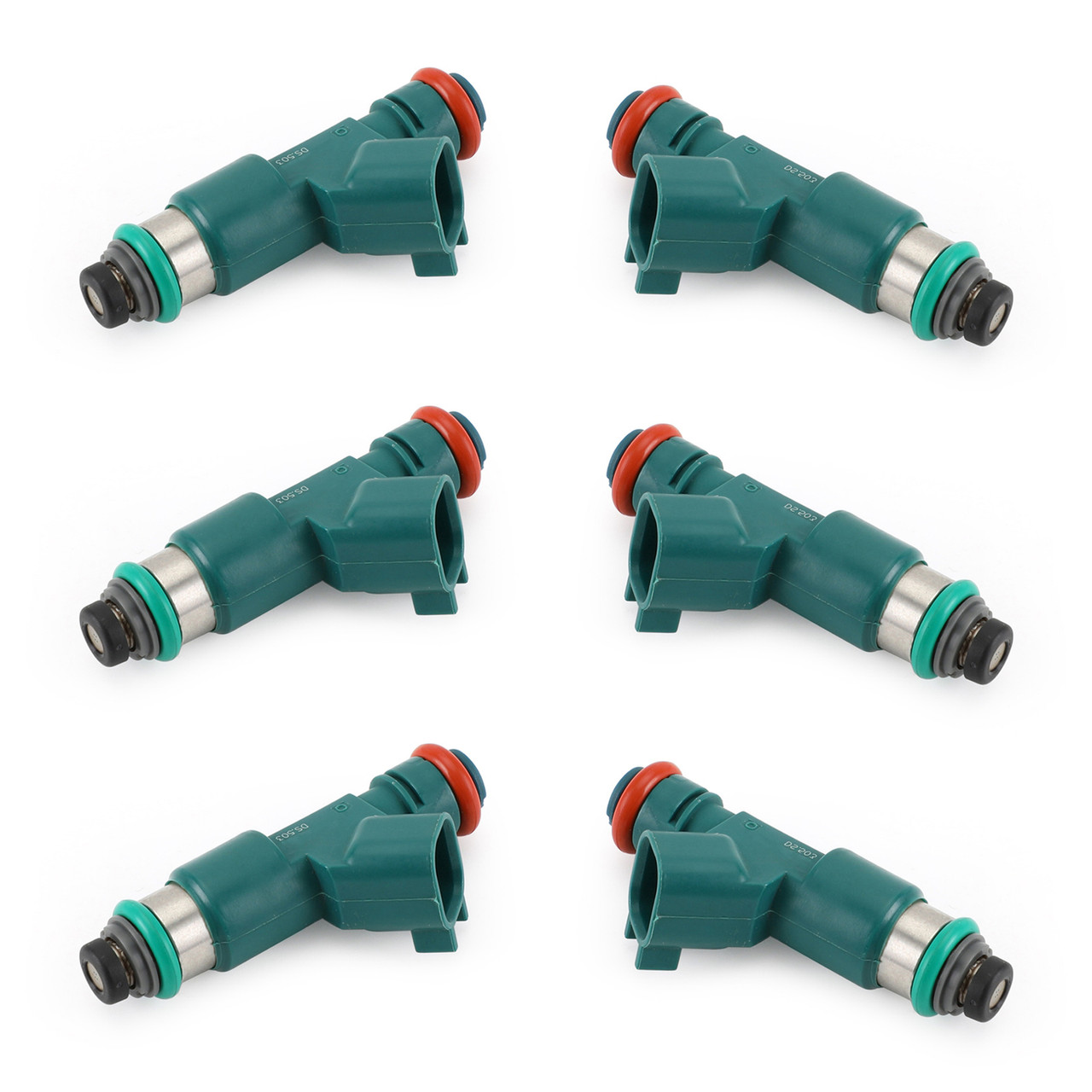 6pc Fuel Injectors 30777501 Fit for Volvo S80 2007-2014