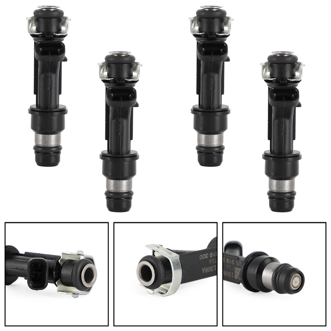 4pc Fuel Injectors 25319300 Fit for BUICK SAIL Estate 1598cc 68kw Estate Saloon 2002 BLK