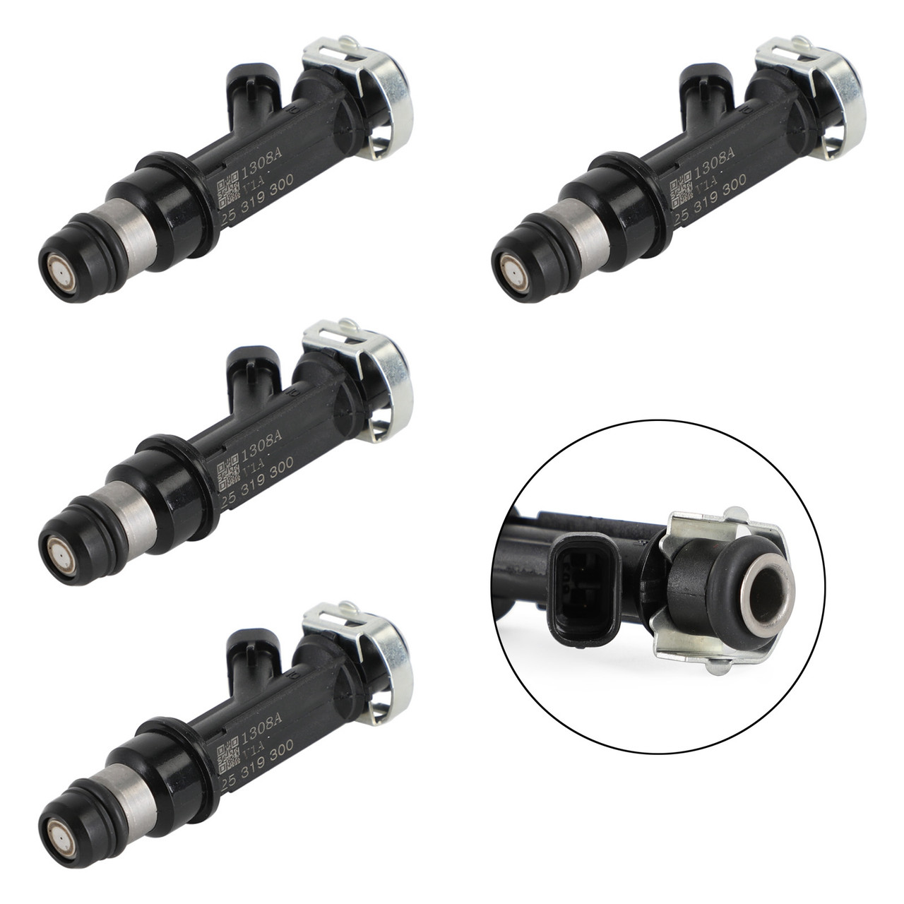 4pc Fuel Injectors 25319300 Fit for BUICK SAIL Estate 1598cc 68kw Estate Saloon 2002 BLK