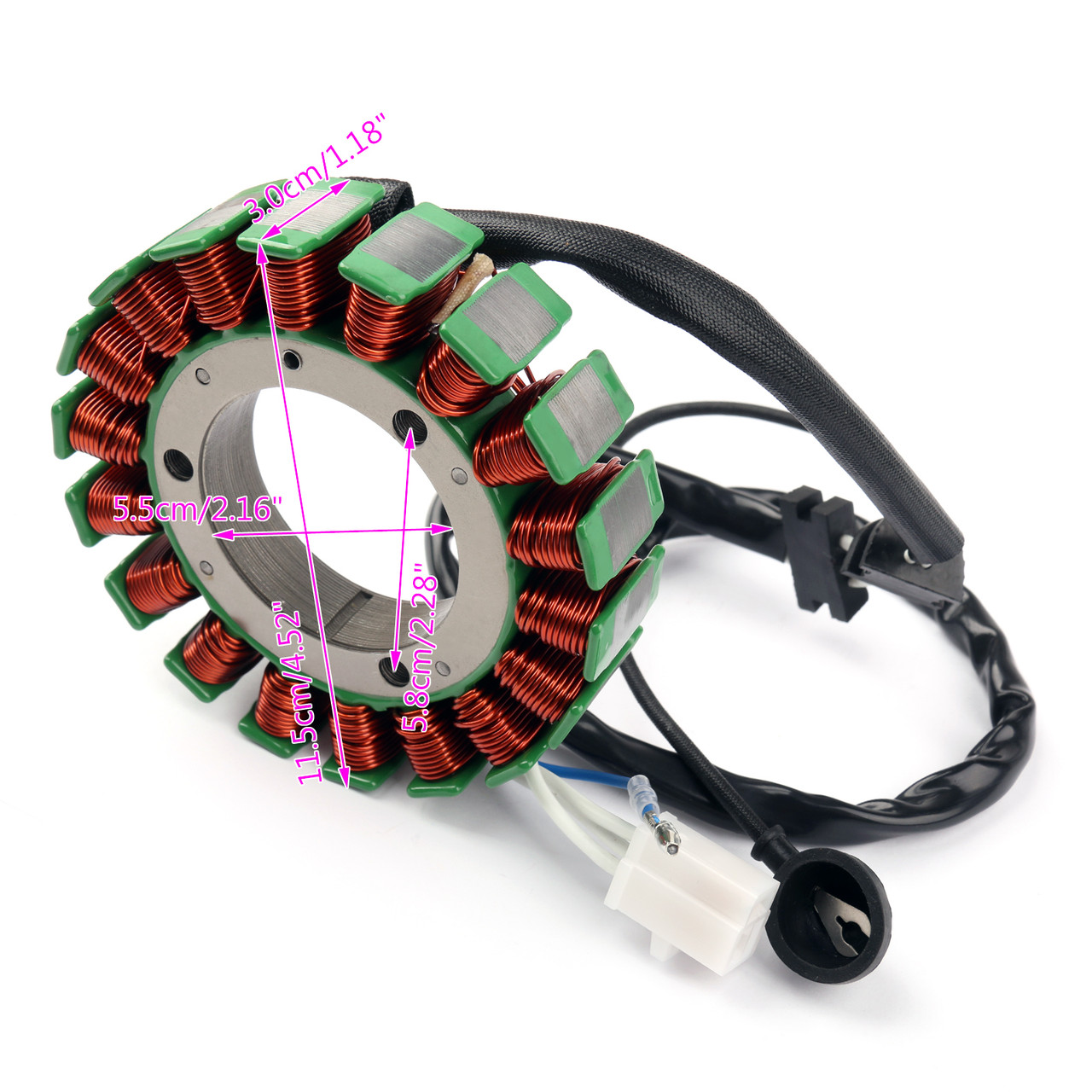 Magneto Generator Engine Stator Coil Fit for Yamaha XV1100 Virago1100 86-99 XV750 Virago750 88-97