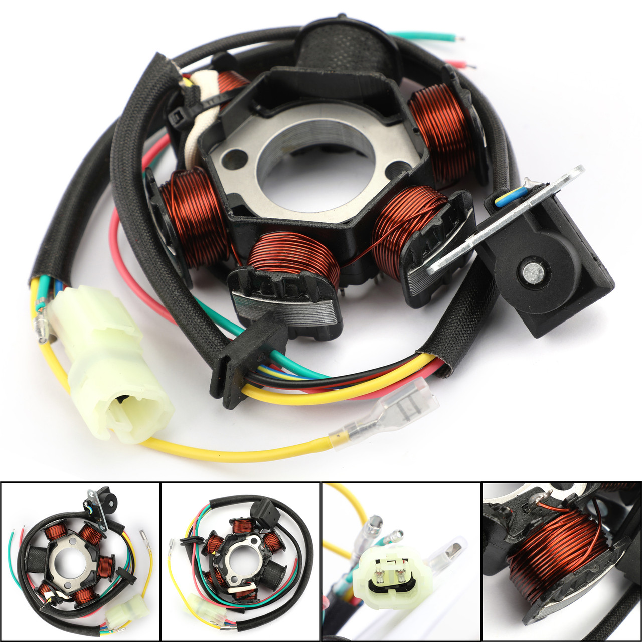 Magneto Generator Engine Stator Coil Fit for Honda TRX90 FourTrax 90 93-00 Sportrax 01-05