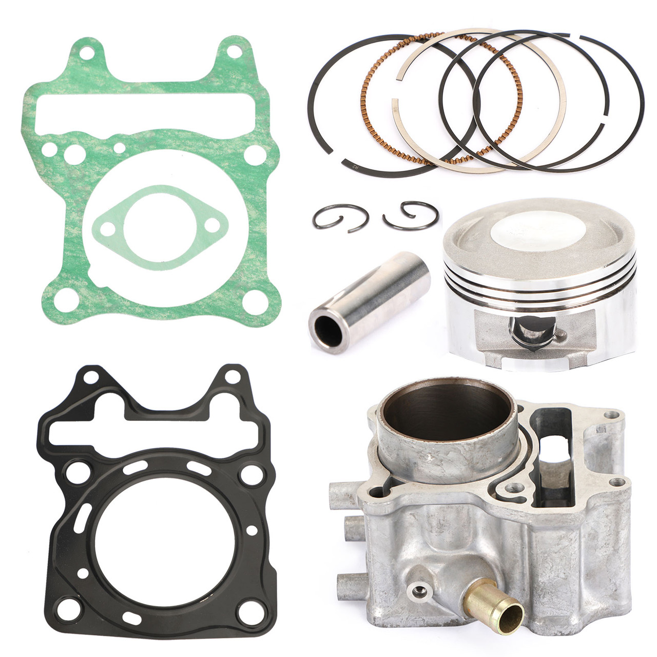 Cylinder Piston Rings Gaskets Kit 150ccm Fit for Honda PCX125 12-17 SH ANC125 MODE SH125 ABS 13-16 PCX 150 15-18