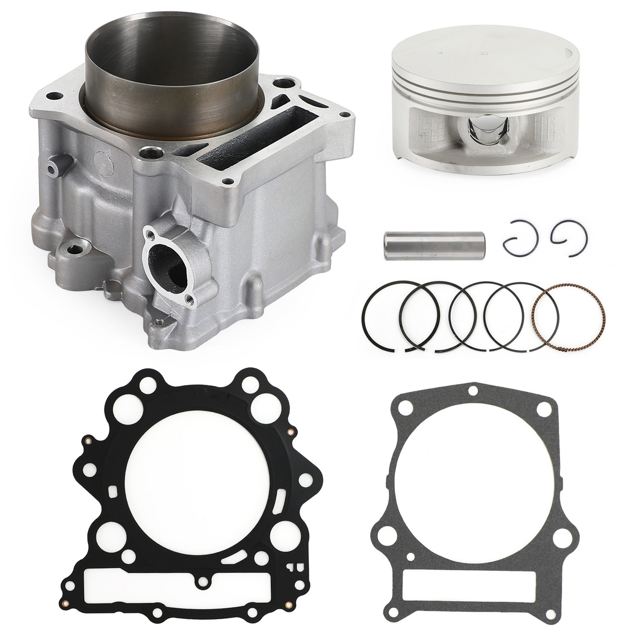 102mm Cylinder Jug Piston Top End Big Bore Kit Fit for Yamaha Raptor 660R 01-05 Grizzly 660 02-08 Rhino 660 04-07