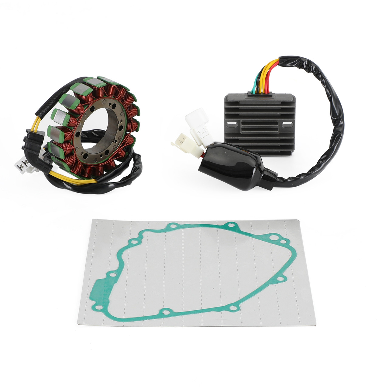 Magneto Coil Stator Voltage Regulator Gasket Assy Fit for Honda