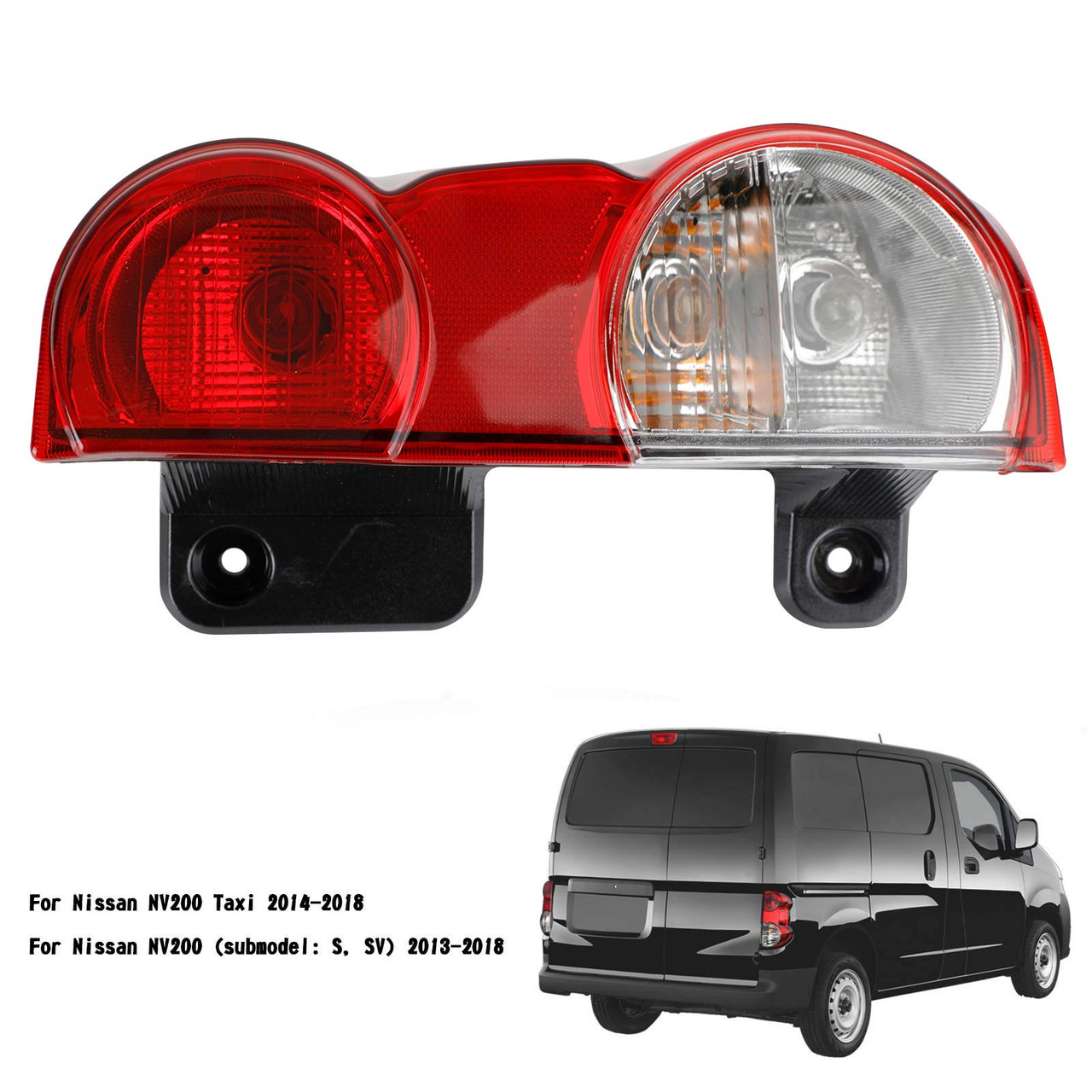 Right Tail Light Rear Lamp 12821817 Fit for Nissan NV200 Taxi 2014