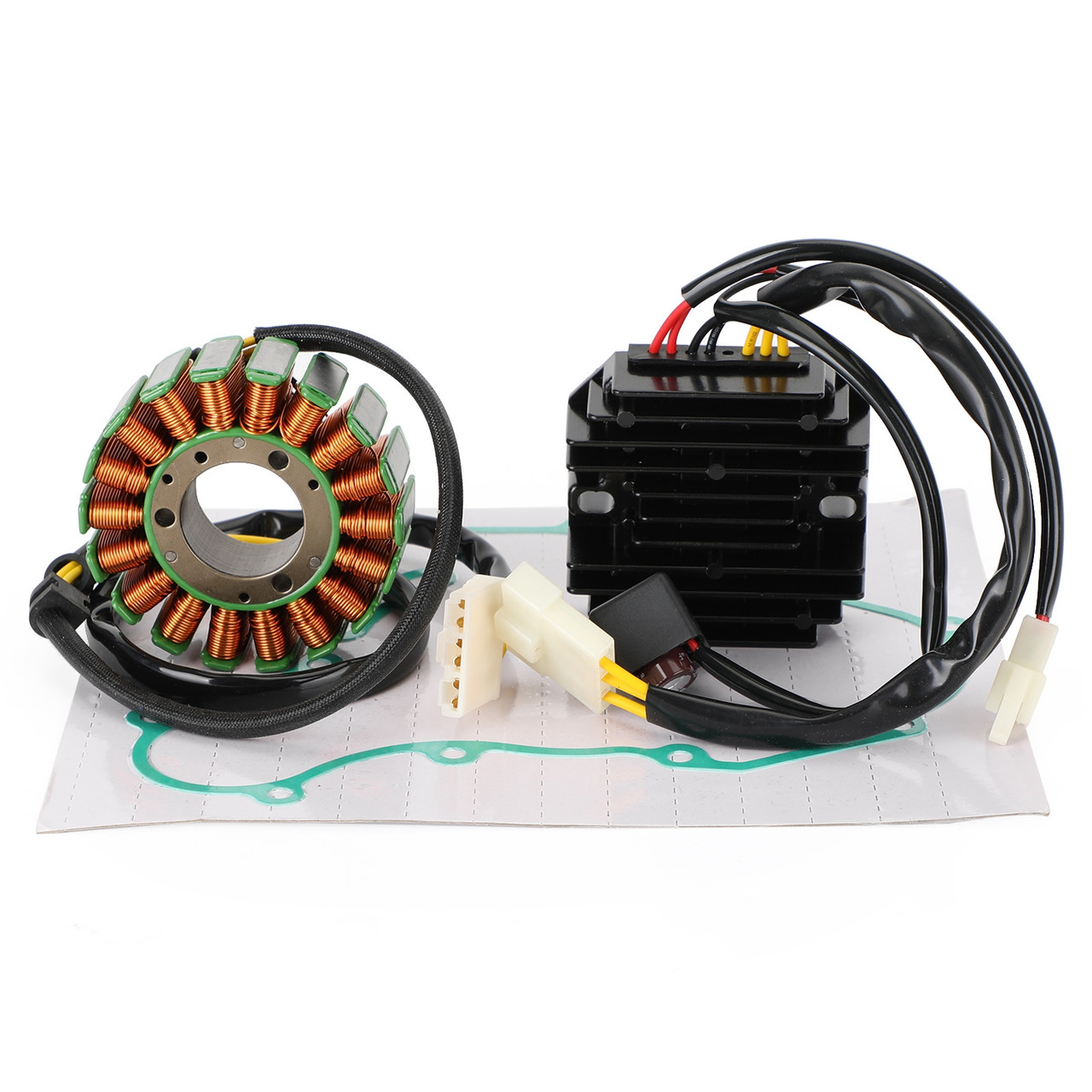 Magneto Coil Stator + Voltage Regulator + Gasket Assy Fit for RC390 17-21 C390 ABS 14-17 RC250 ABS 15-16