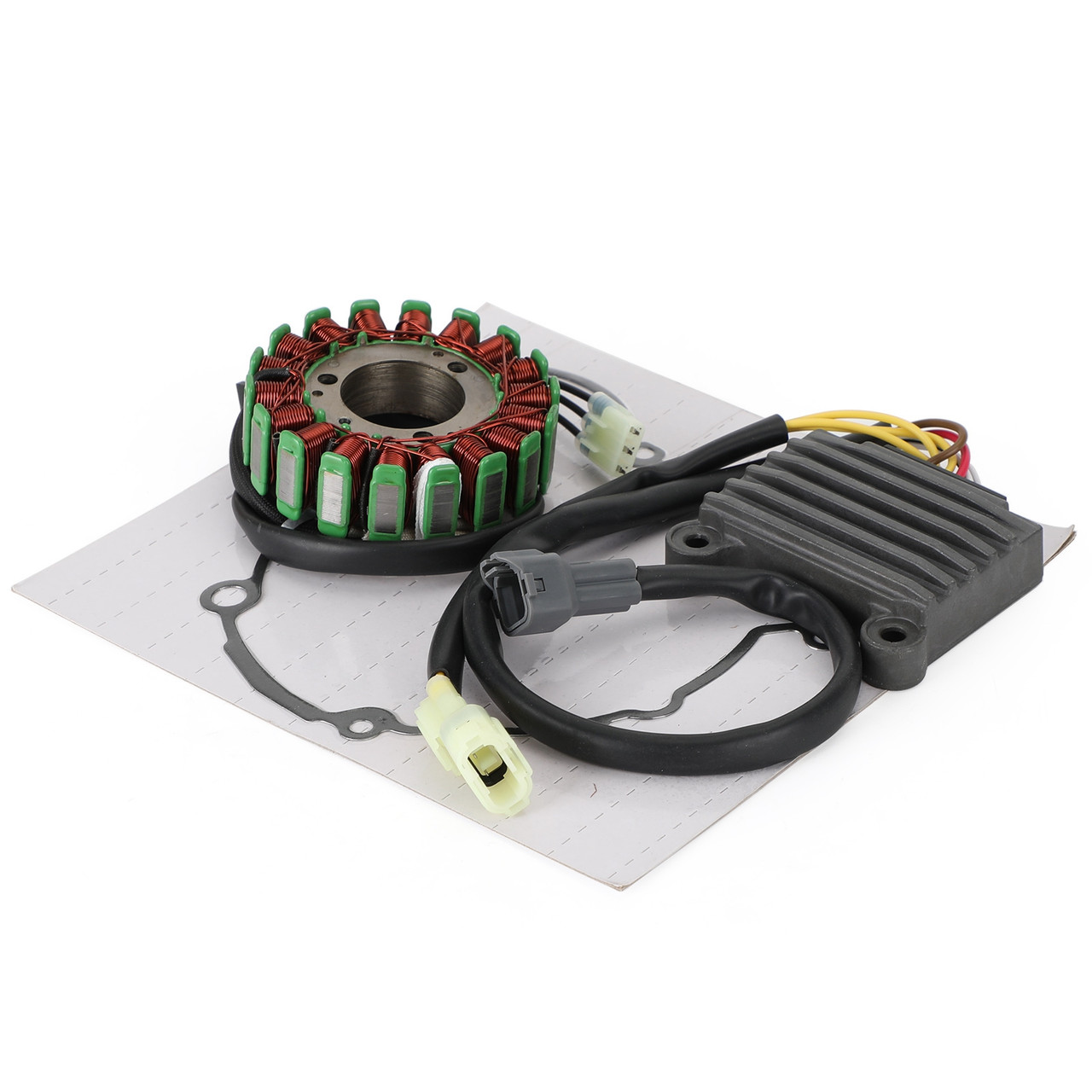 Magneto Coil Stator + Voltage Regulator + Gasket Assy Fit for 250 300 XC TPI 20-22 300 XC-W TPI Six Days 2020 250 300 EXC TPI 18-21