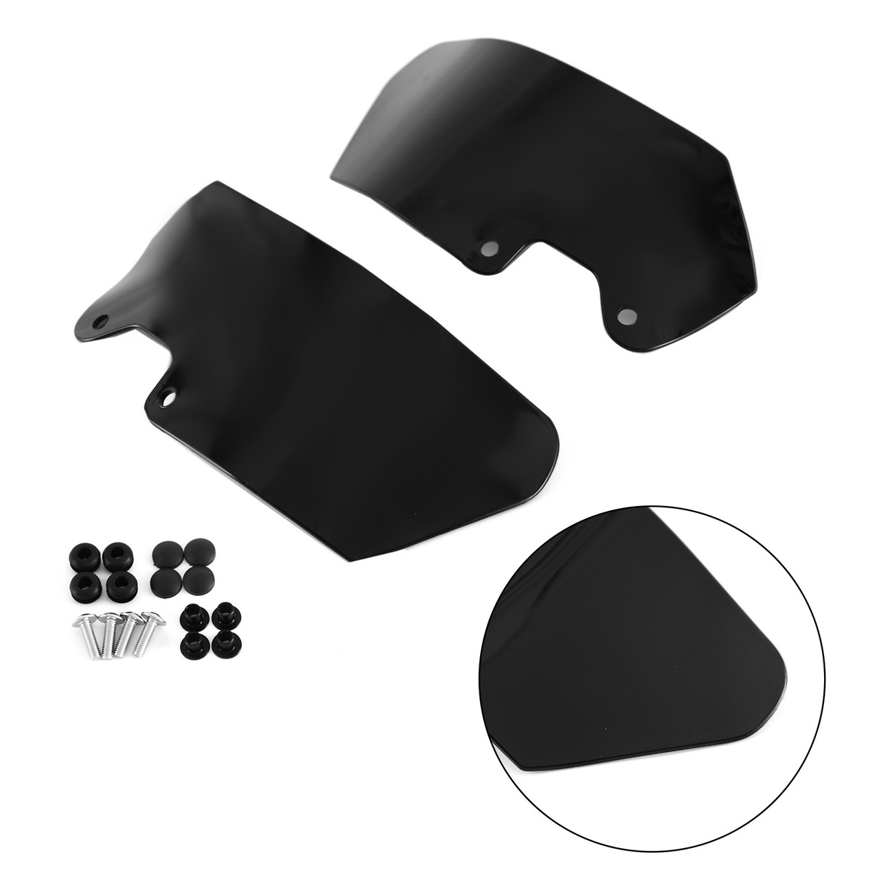 Windshield Plate Side Panels Fit for BMW R1200GS R1200 ADV K51 Adventure 2006-2013 Black