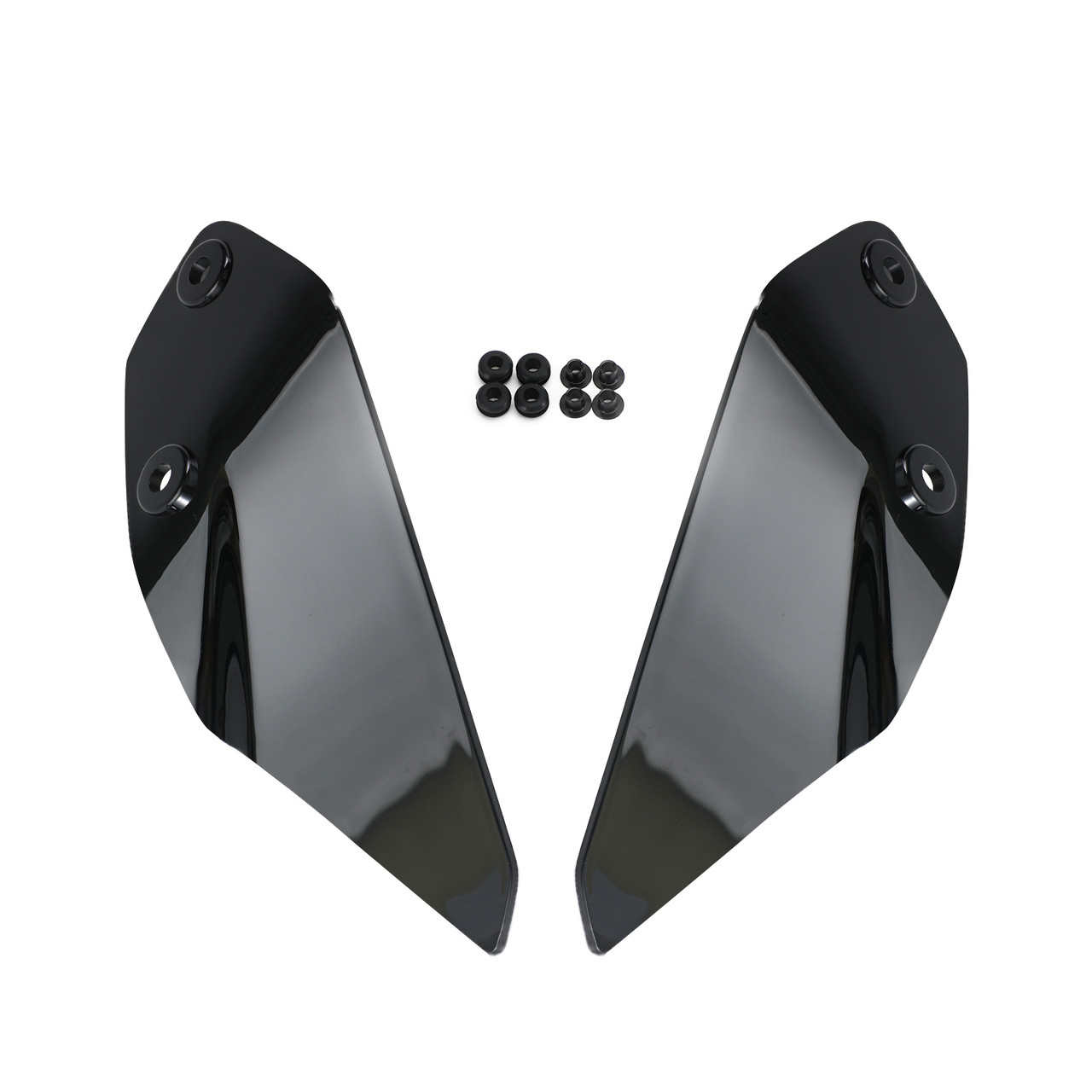 Windshield Plate Side Panels Fit for BMW R1200GS ADV 2014-2020 R1250GS ADV 2019-2021 Black