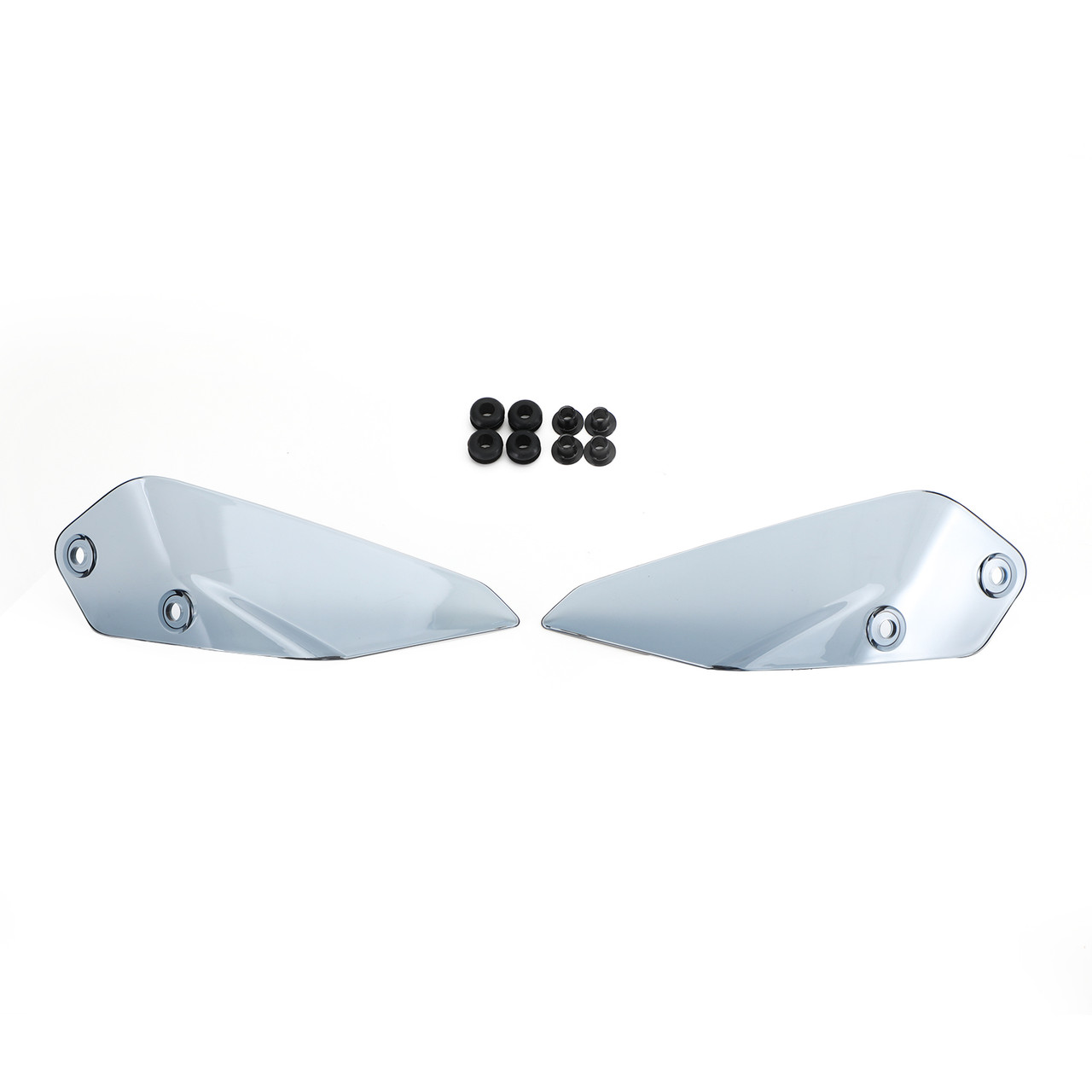 Windshield Plate Side Panels Fit for BMW R1200GS ADV 2014-2020 R1250GS ADV 2019-2021 Gray
