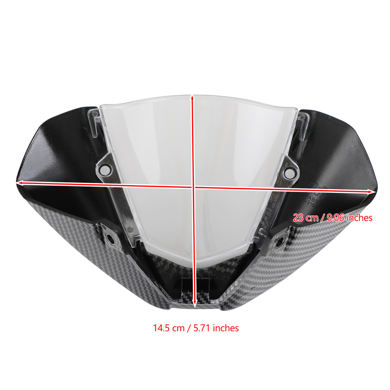 Windshield WindScreen Fit for Ducati Monster 937 950 2021-2022 Carbon