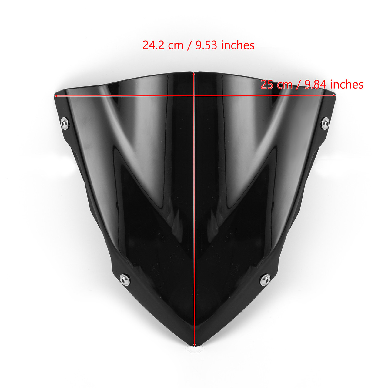 Windscreen Windshield Shield Protector Fit for Yamaha MT-03 MT-25 2020-2021 Black
