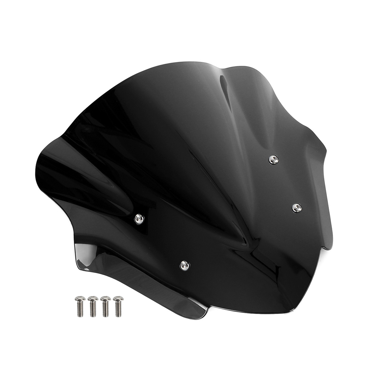 Windscreen Windshield Shield Protector Fit for Yamaha MT-09 2017-2020 Black