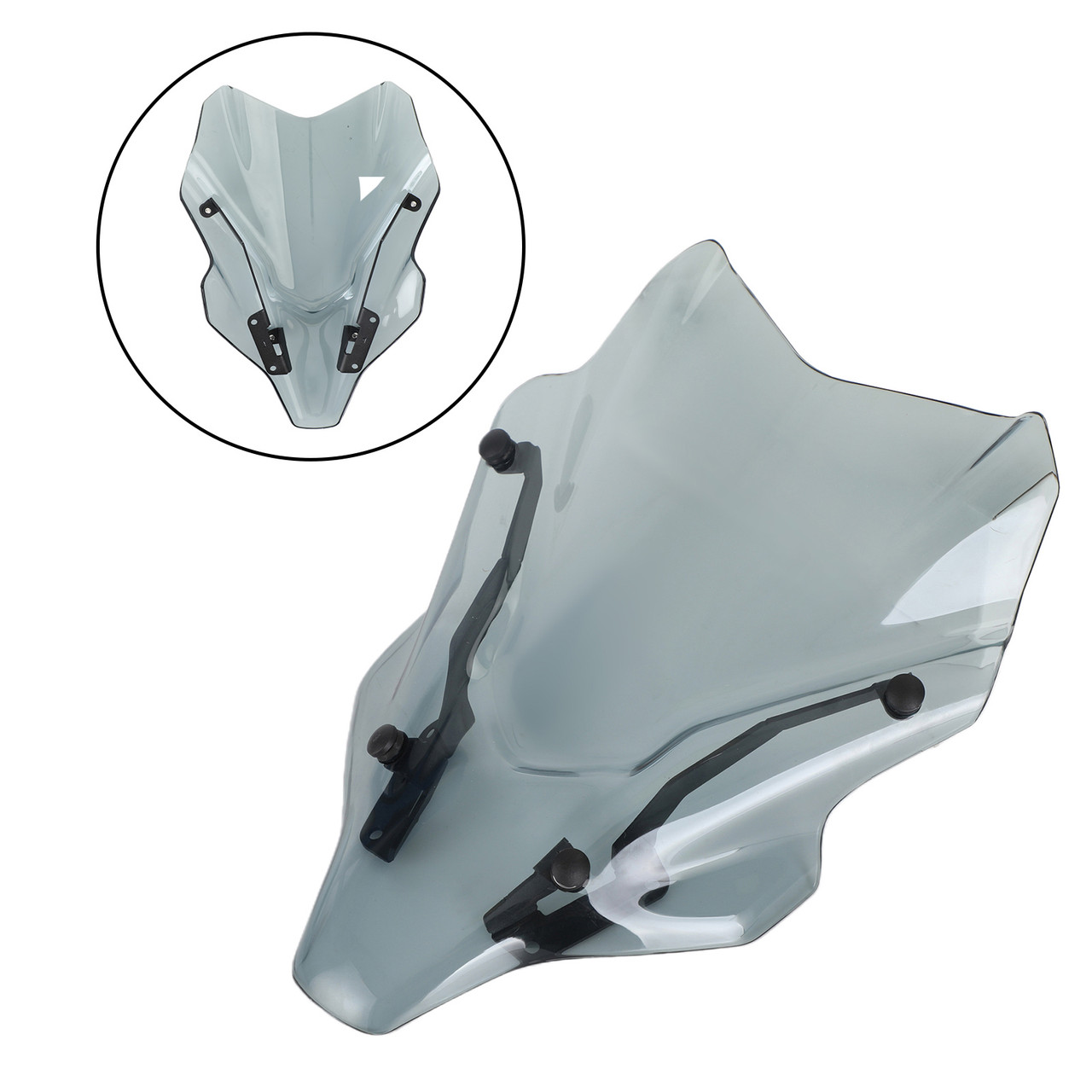 Windscreen Windshield Shield Protector Fit for Yamaha MT-07 2021 Gray