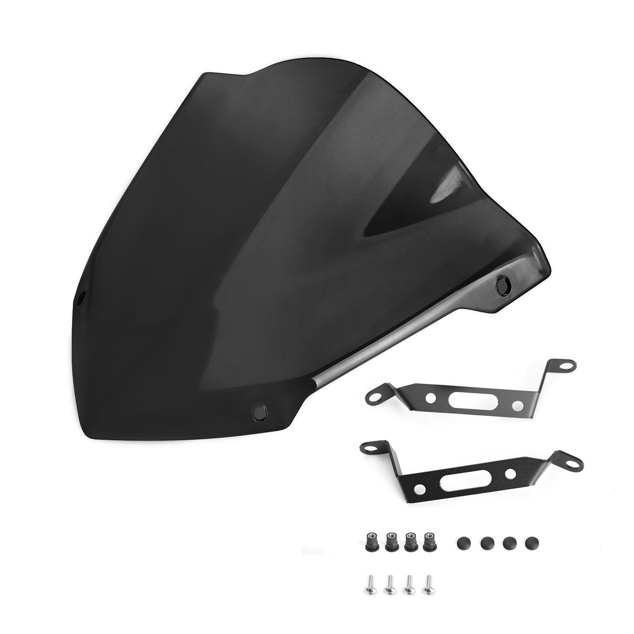 Windscreen Windshield Shield Protector Fit for Yamaha MT-07 2018-2020 Black