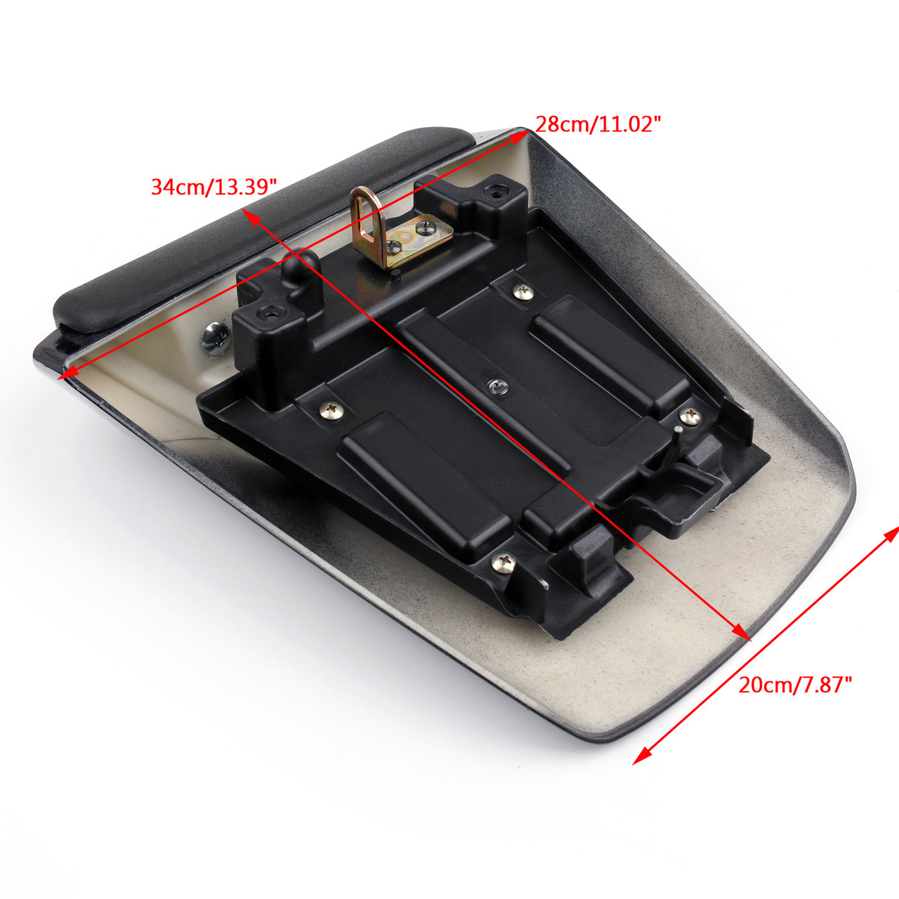 Rear Pillion Seat Cowl Fairing Cover For Yamaha YZF R6 1998-2002 1999 Black