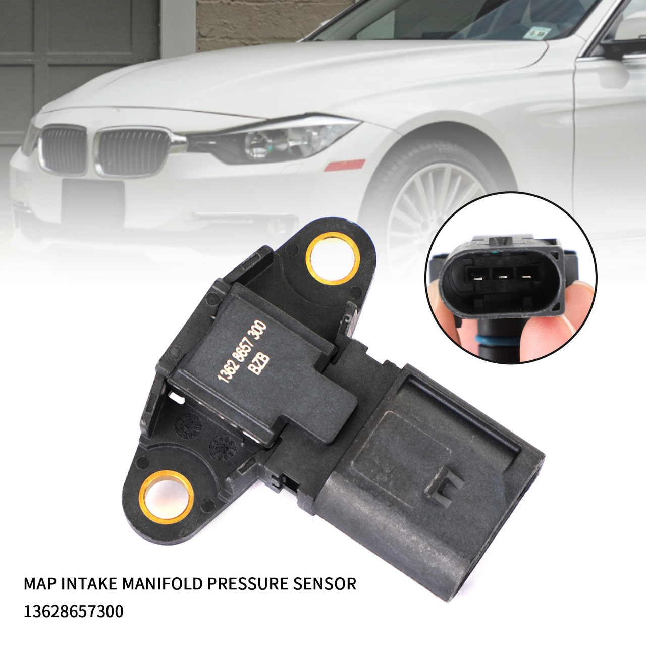 Air Intake Pressure Sensor MAP Sensor 13628657300 For BMW 1 3 5 6 7 Series 02-13