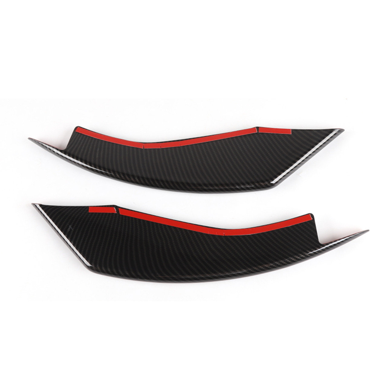 Bumper Fascia Corner Fog Vent Wing Side Decor – For Ford Mustang 2018-2021 – Black