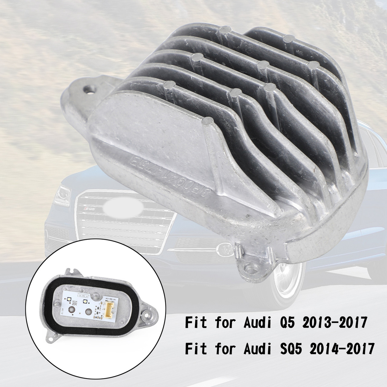 Left LED DRL Control Module 8R0941475B For Audi Q5 SQ5 2013-2017
