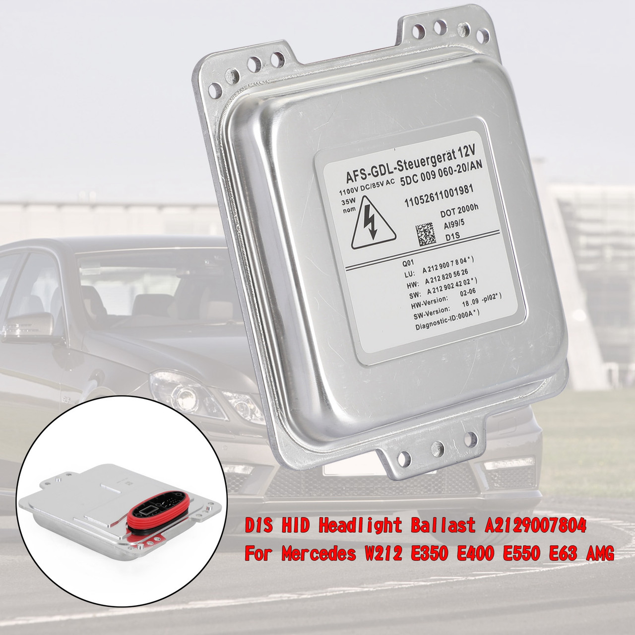 Mercedes-Benz E-Class W212 LED Headlight Problems S212 Ballast Control - Foto 3