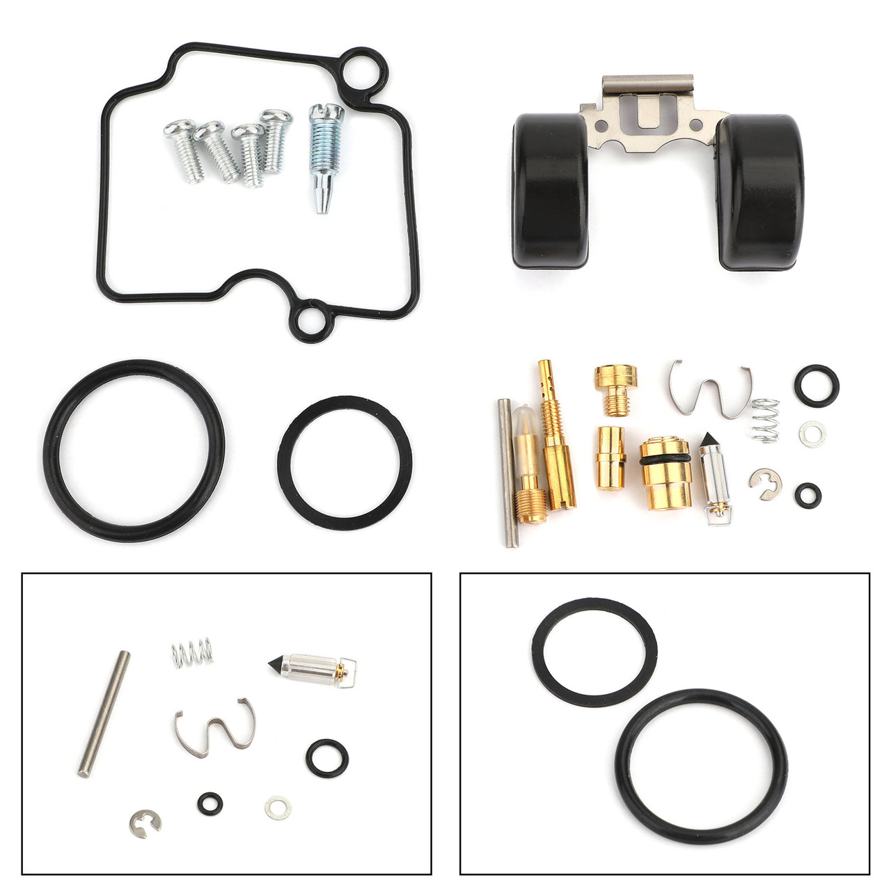 Motorcycle Carburetor Repair Kit For Yamaha YBR125 JYM125 For Carburetor VM22