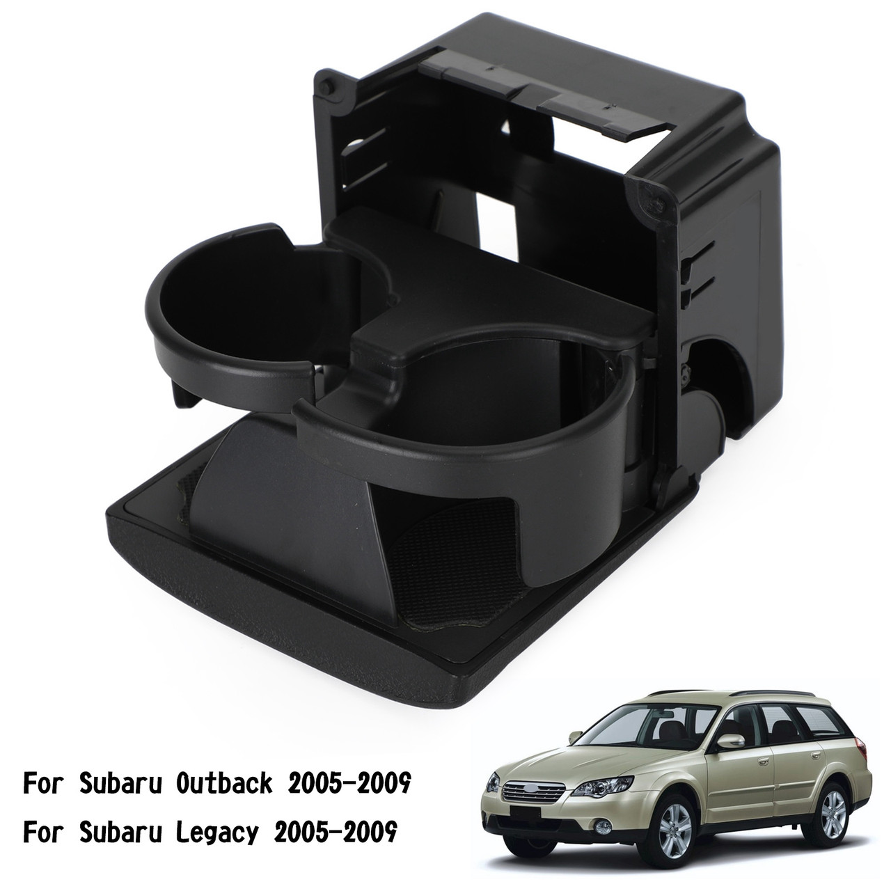 Rear Console Drinks Cup Holder 66150AG01CJC For Subar Legacy Outback 2005-2009