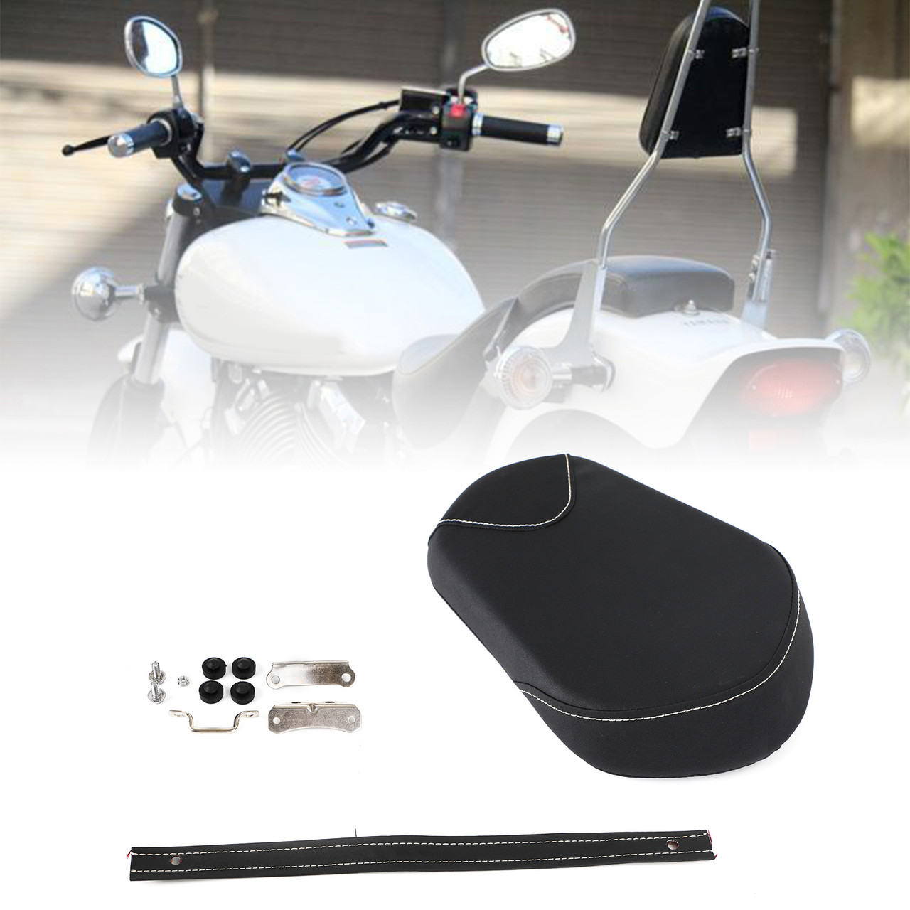 Rear Footpegs Passenger Pillion Seat Fit for Yamaha Bolt XV950 XVS950 R-Spec 2014-2020 Kit