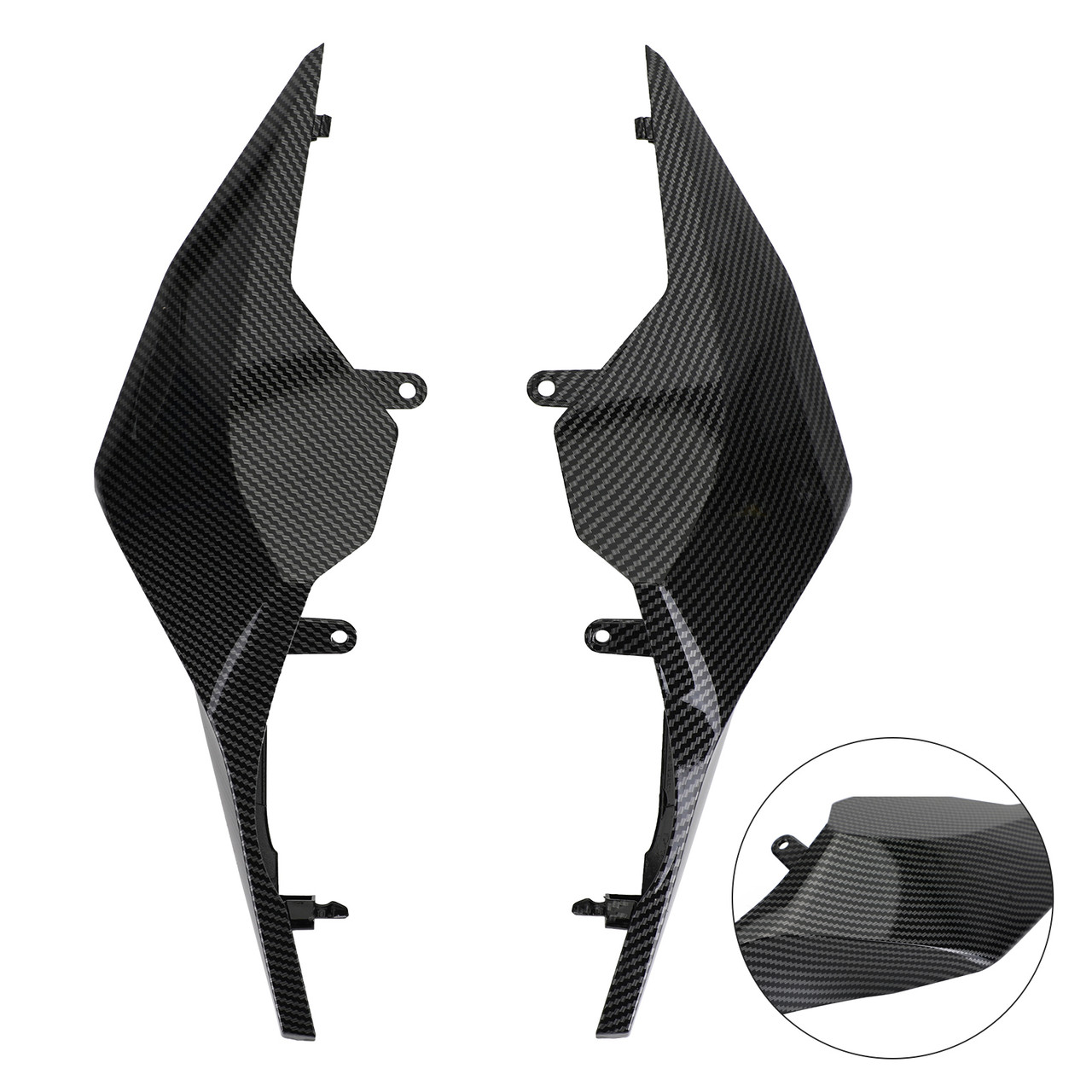 Rear Tail Side Seat Panel Trim Fairing Cowl Cover Fit for Honda CB650R CBR650R 2019-2021