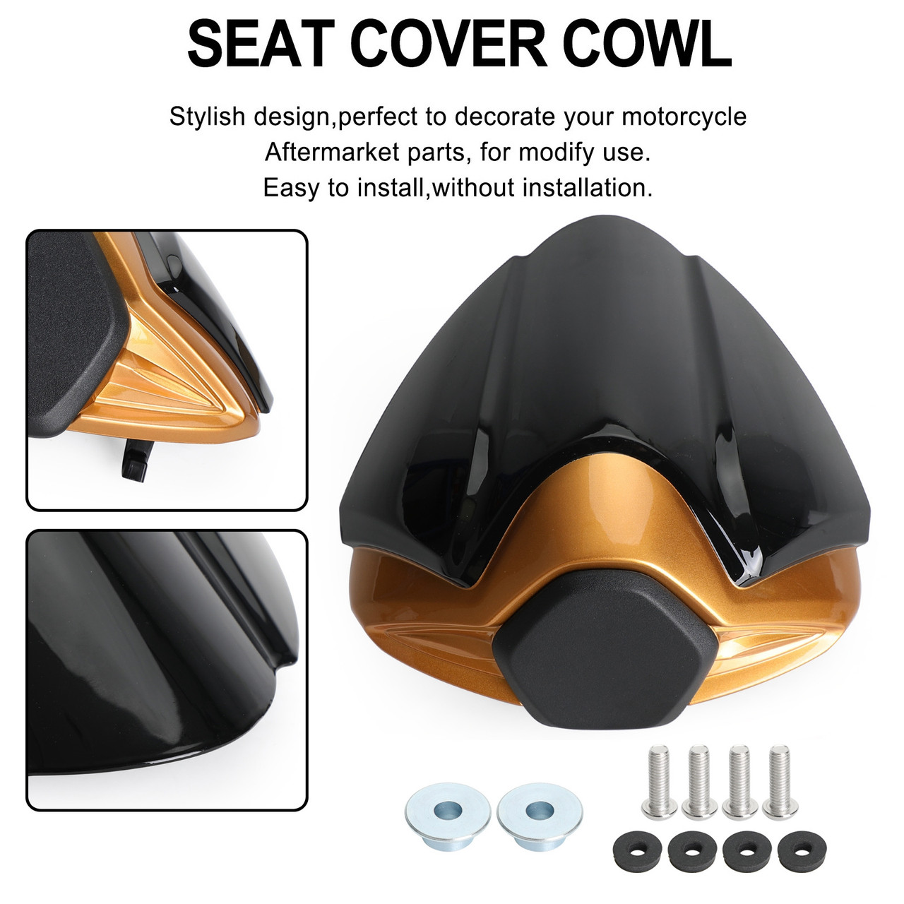 Seat Cover Cowl For SUZUKI GSXR 1300 Hayabusa 2021-2023 BGold