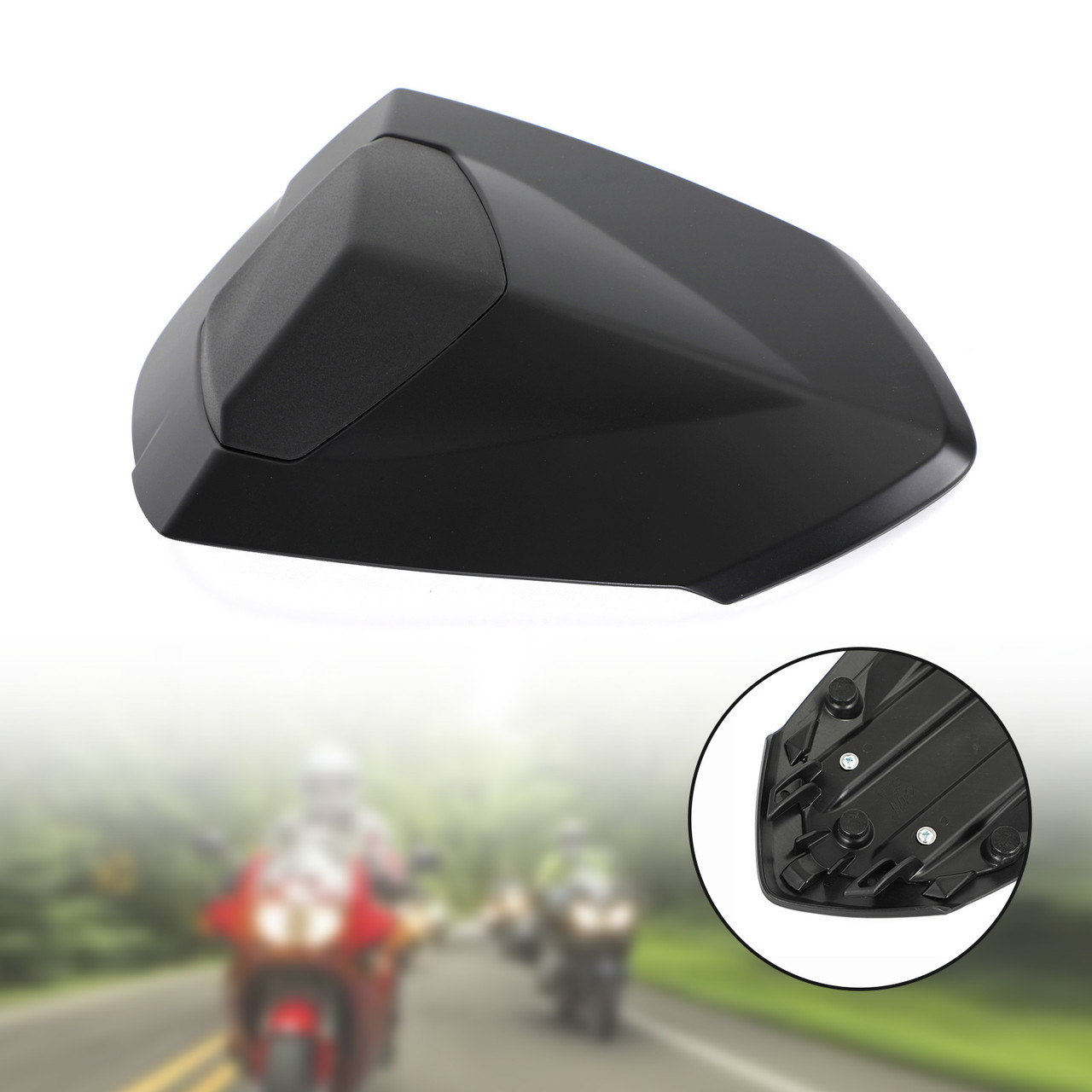 Rear Tail Seat Fairing Cowl Cover For Triumph Speed Triple RS 1050 2018-2021 BLK