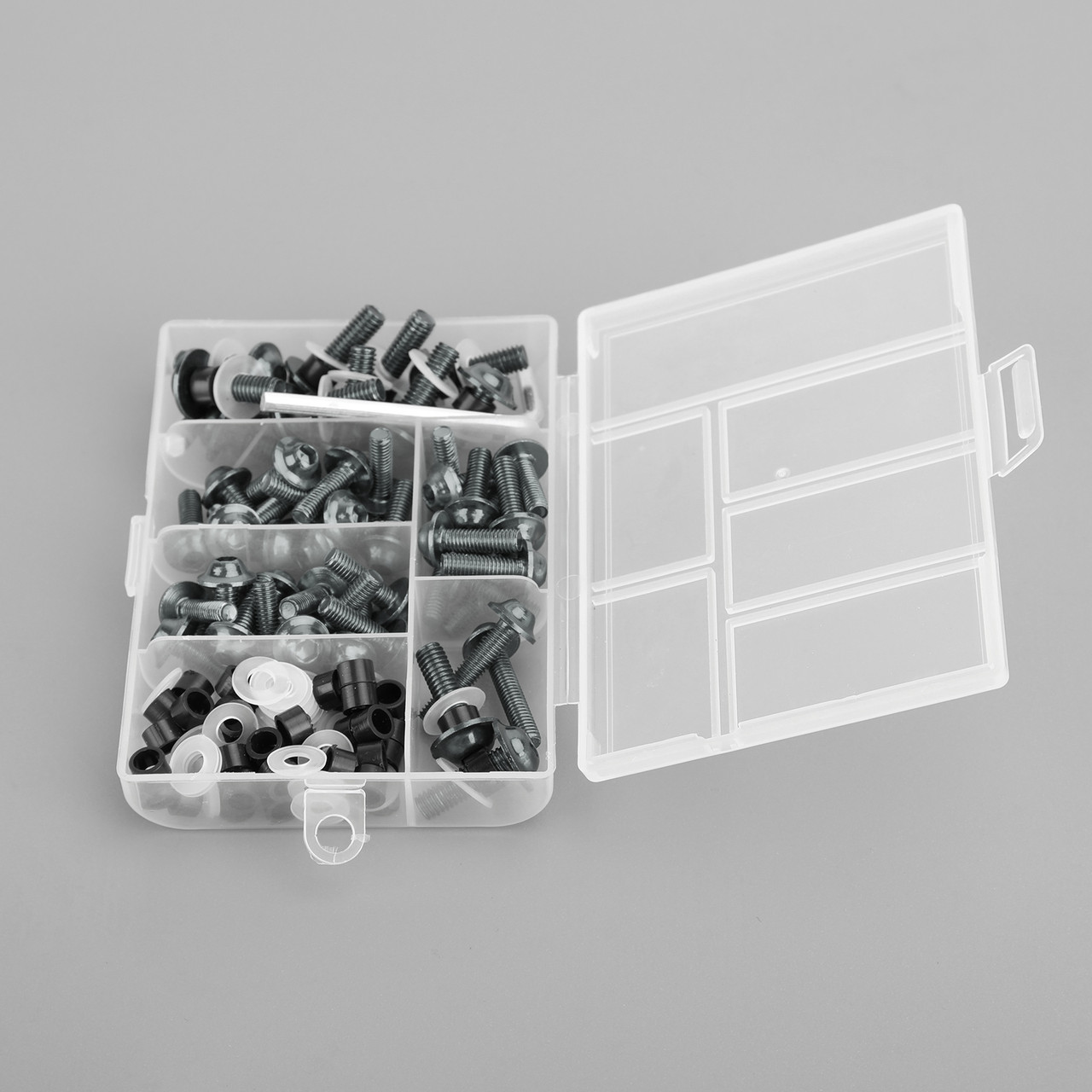 158Pcs Motorcycle Sportbike Windscreen Fairing Bolts Kit Fastener Clips Screws Fit For Yamaha Motorcycle/Sportbikes/Scooter/Streetbikes TIT~BC2 158Pcs Motorcycle Sportbike Windscreen Fairing Bolts Kit Fastener Clips Screws Fit For Yamaha Motorcycle/Sportbikes/Scooter/Streetbikes TIT~BC2