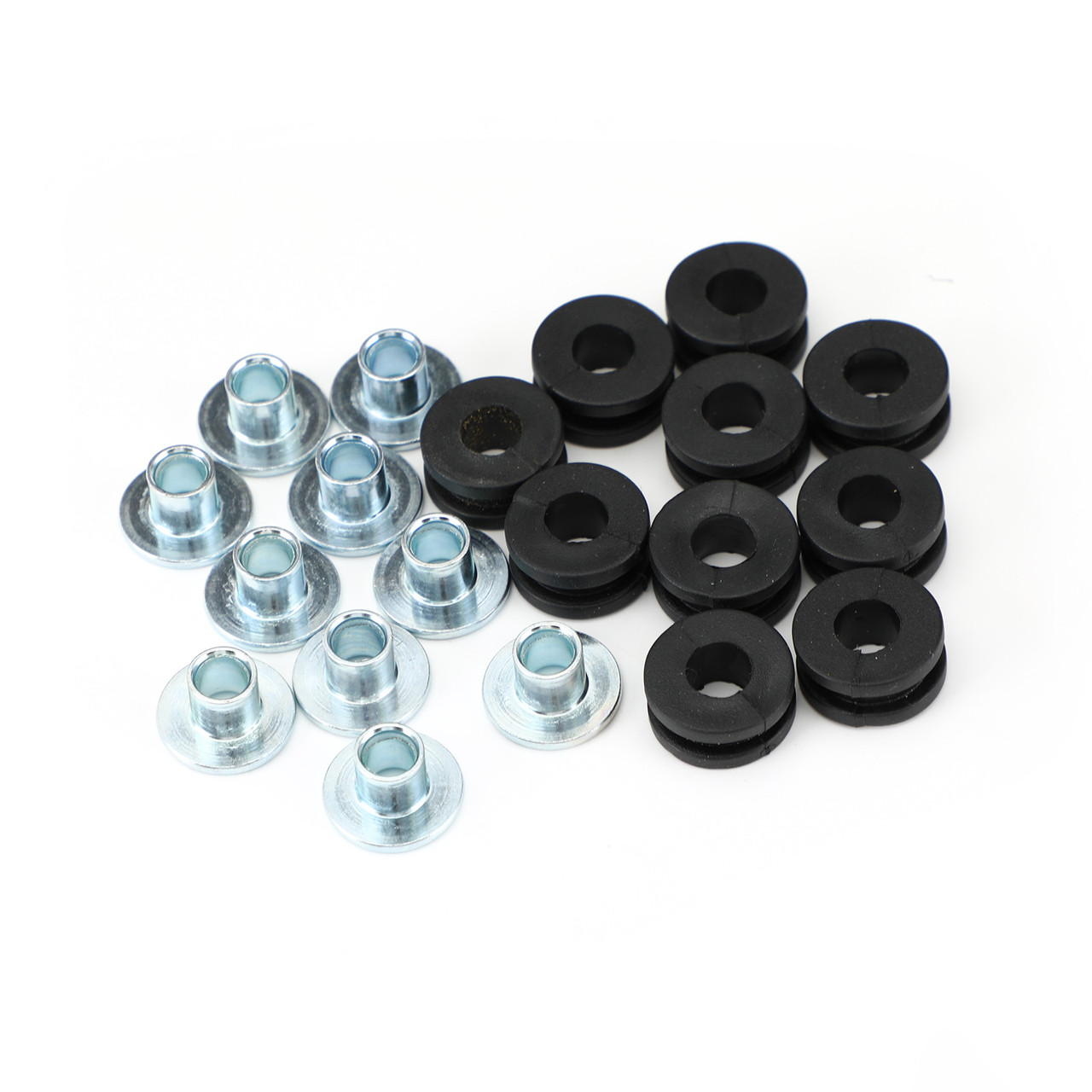 10 Pack M6 Motorcycle Side Panel Rubbers / Grommets Bolt Kit Fit for Yamaha