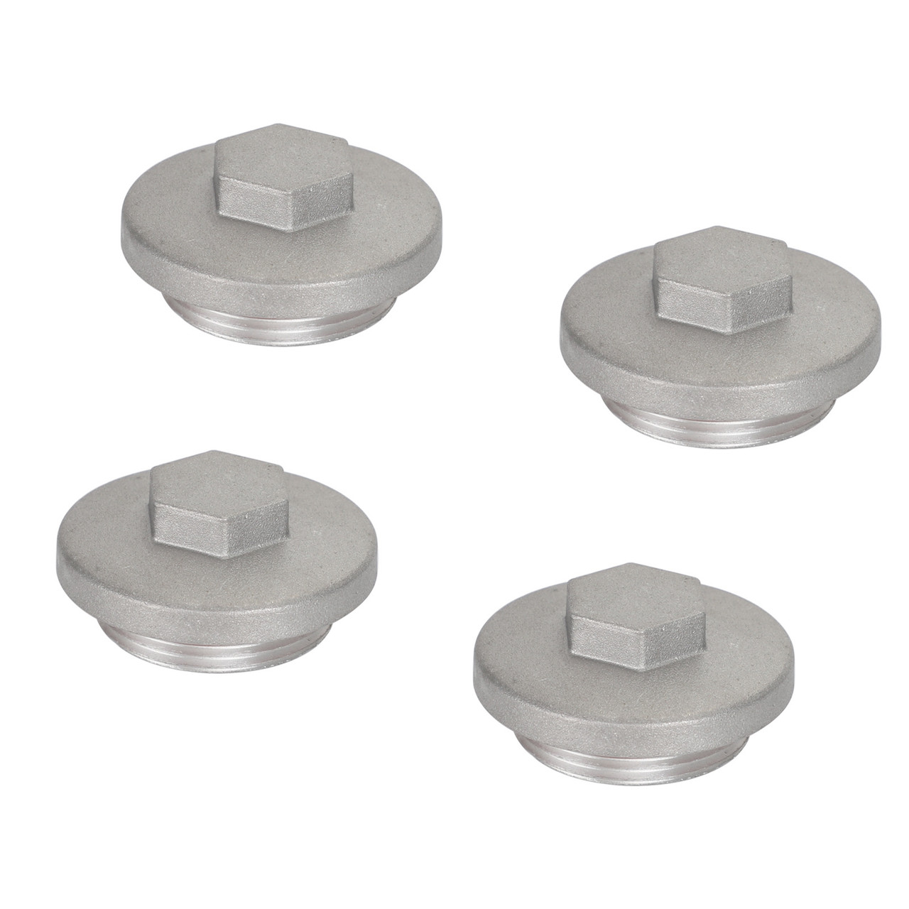 Engine Valve Tappet Adjustment Cover Inspection Cap O-Ring 17mm Fit for Suzuki 1983-1987 QuadRunner (LT125) 4pcs