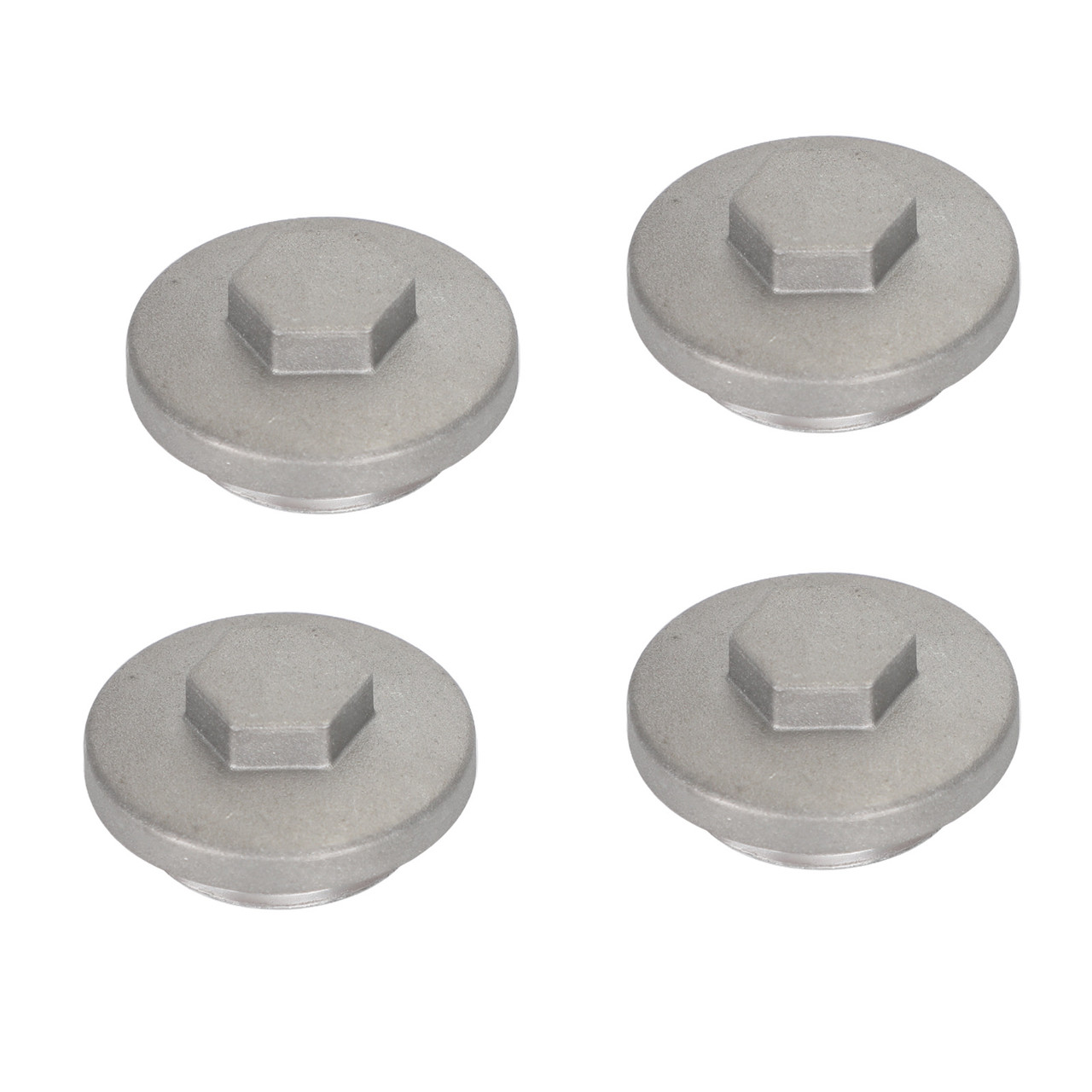 Engine Valve Tappet Adjustment Cover Inspection Cap O-Ring 17mm Fit for Suzuki 1983-1987 QuadRunner (LT125) 4pcs