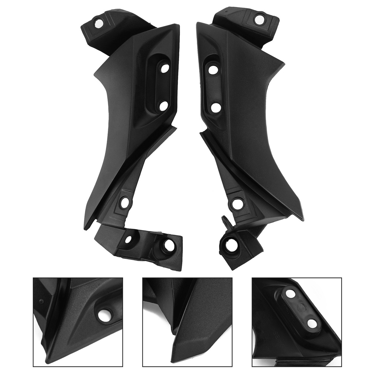 Side Frame Mid Cover Panel Fairing Fit for Yamaha YZF R1 2004-2006 BLK