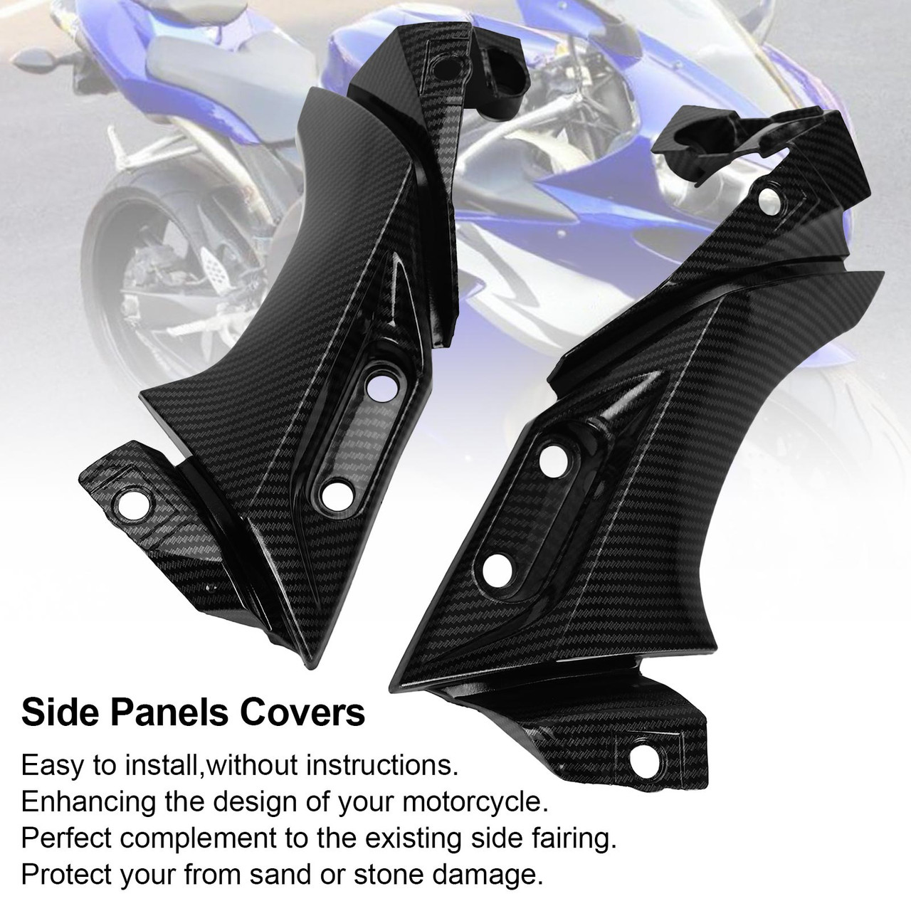Side Frame Mid Cover Panel Fairing Fit for Yamaha YZF R1 2004-2006 CBN Side Frame Mid Cover Panel Fairing Fit for Yamaha YZF R1 2004-2006 CBN